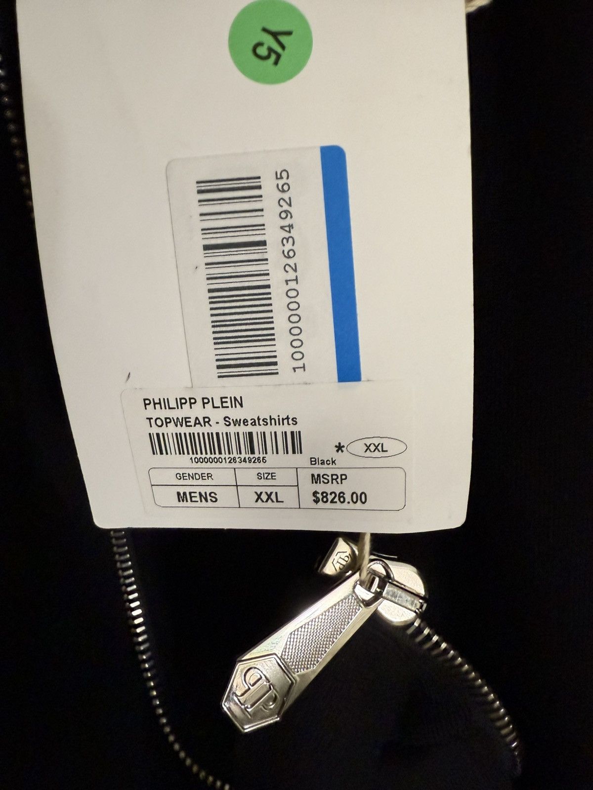 Philipp Plein PHILIPP PLEIN JOGGING JACKET P.L.N. Size US XXL / EU 58 / 5 - 8 Thumbnail