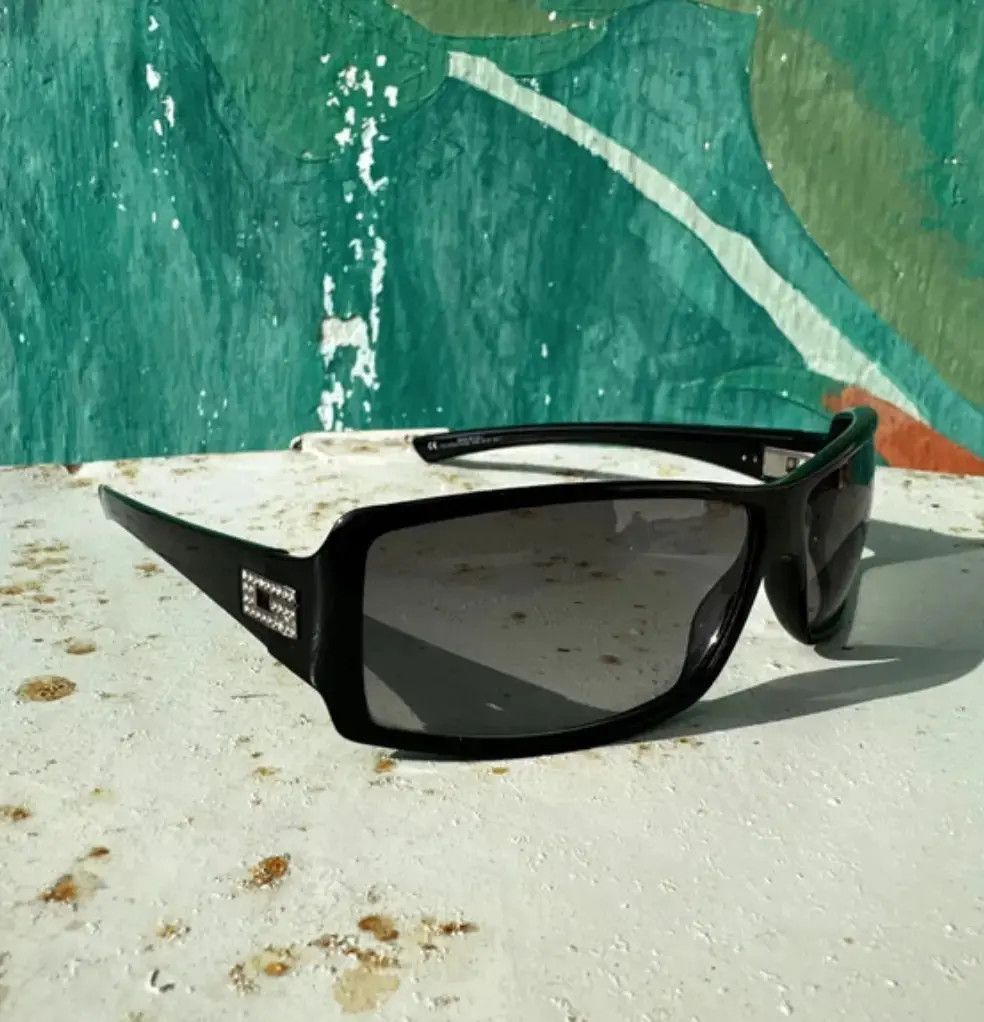 Gucci × Tom Ford × Vintage GUCCI Sunglasses GG 2515 Shield Rimless 90s Wrap Vintage Size ONE SIZE - 2 Thumbnail