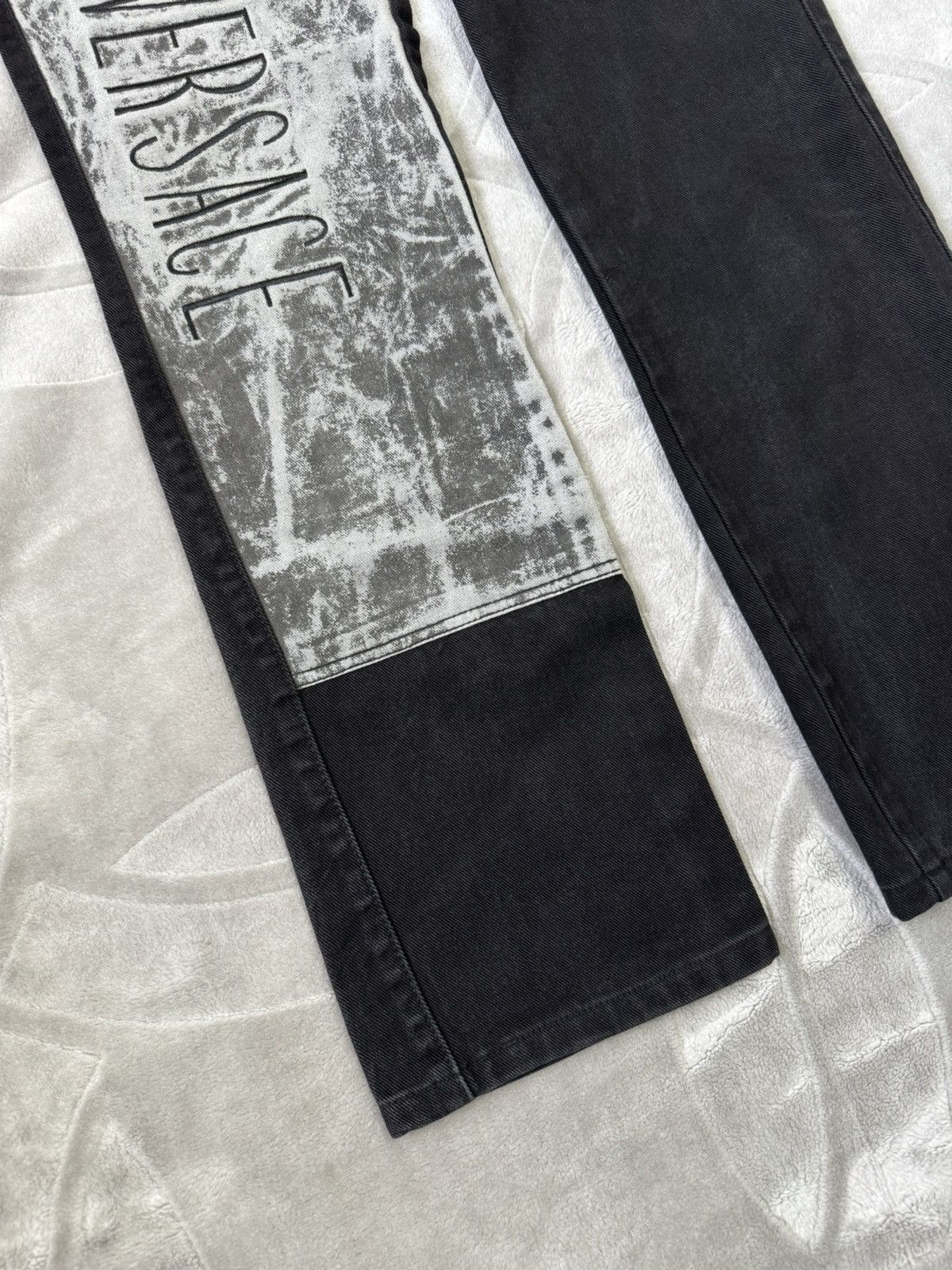 Versace Versace Jeans Couture Vintage 90S Big Logo Cowboy Jeans 30 Size US 30 / EU 46 - 3 Thumbnail