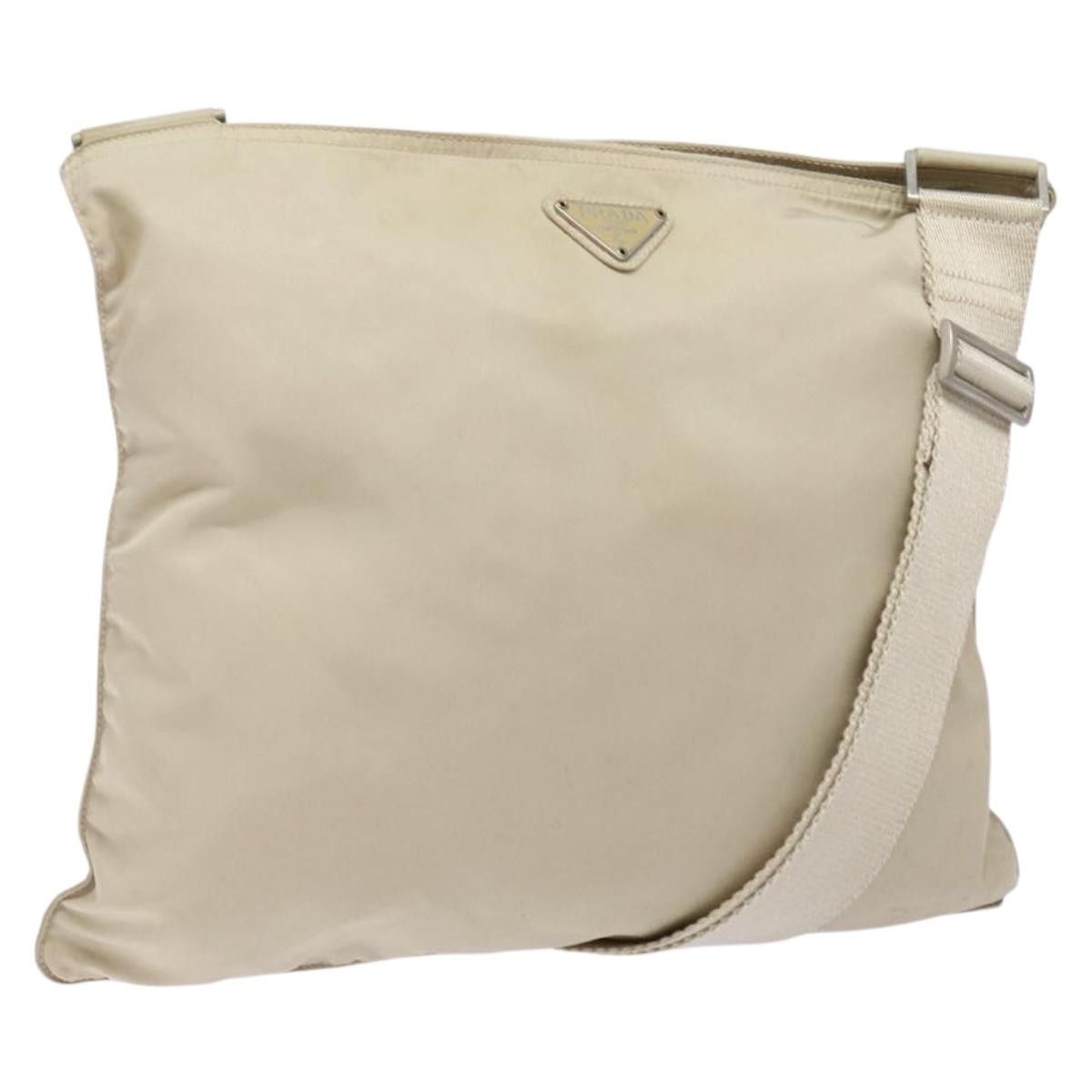 Prada PRADA Shoulder Bag Nylon Beige Size ONE SIZE - 1 Thumbnail