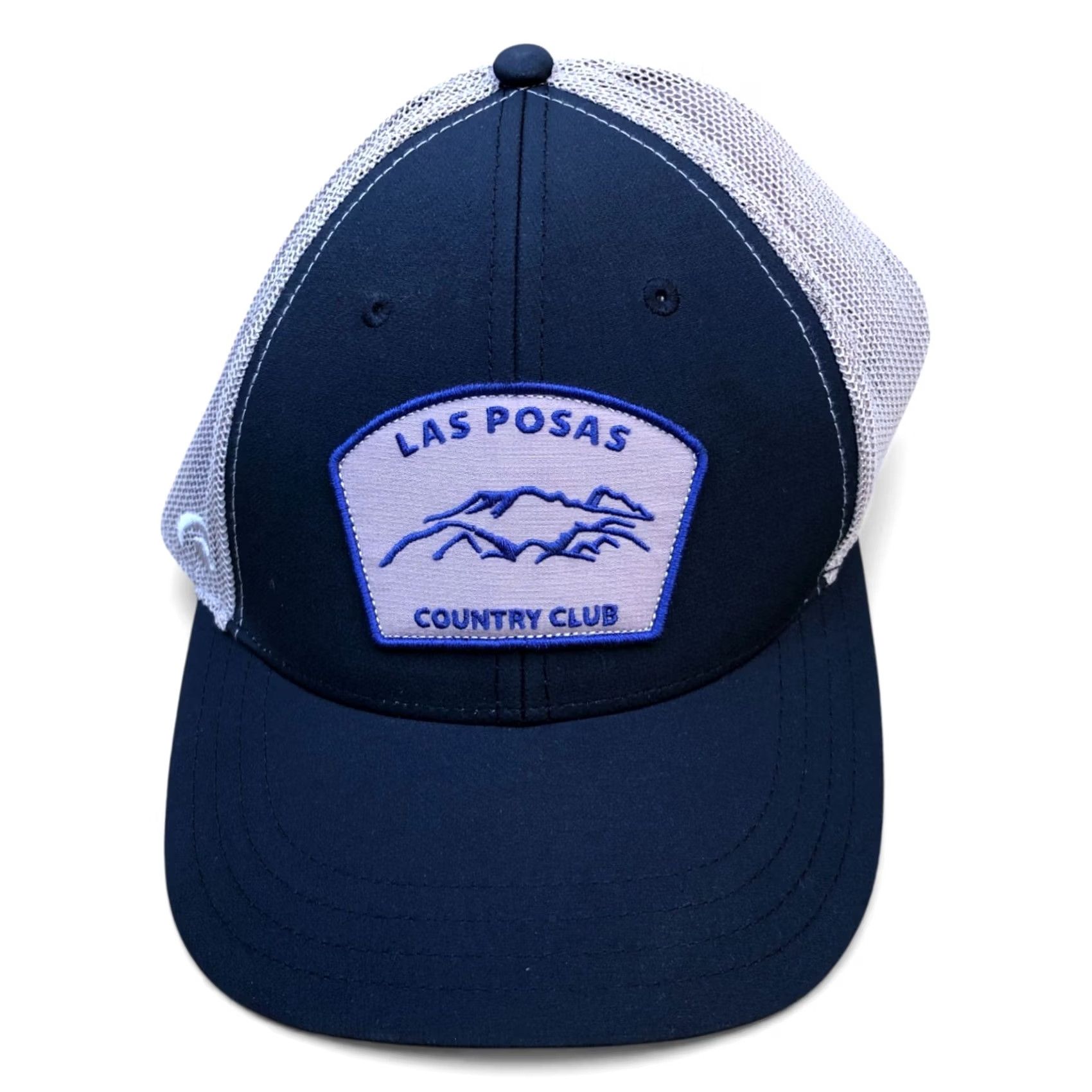 Vintage PUKKA LAS POSAS COUNTRY CLUB Trucker Hat Men's Golf Camarillo Blue Cap Adjustable One Size Cap Blue Size ONE SIZE - 2 Thumbnail