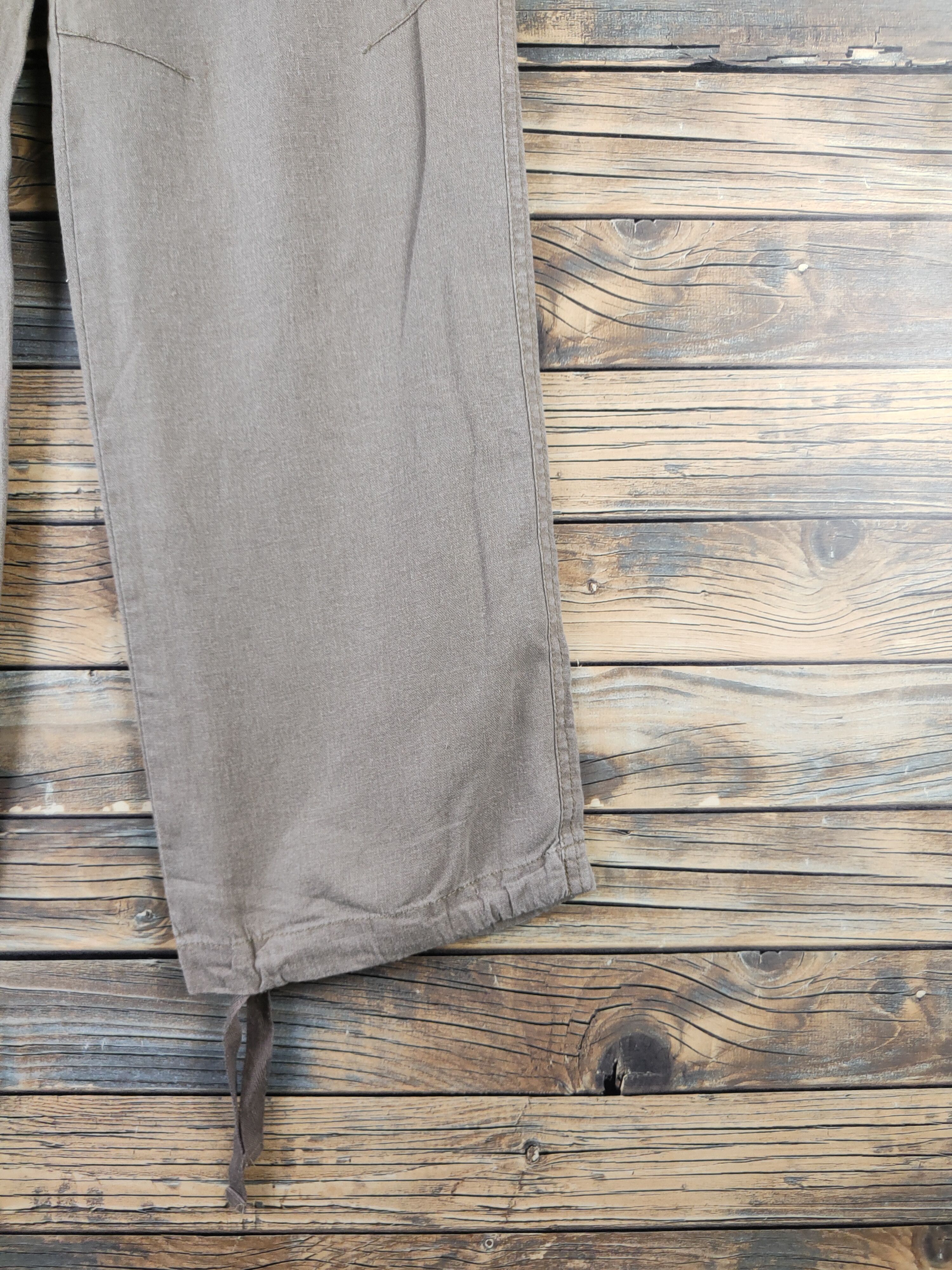 Japanese Brand DL Japanese Brand Brown Multipocket Cargo Pants #1296 Size US 28 / EU 44 - 6 Thumbnail