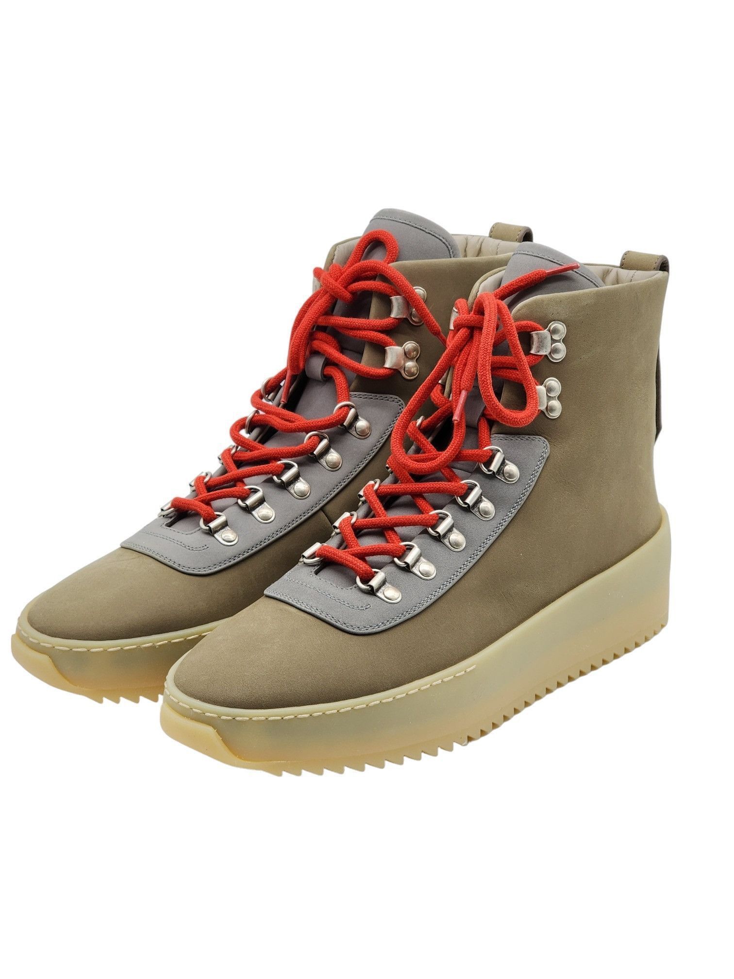 Fear of God Hiking Nubuck High-top Sneakers 42 | Grailed