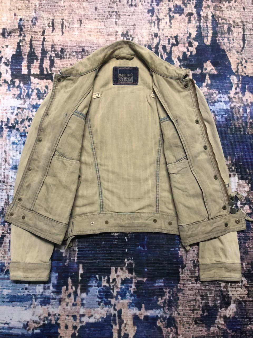 Marithe + Francois Girbaud Vintage Marithe Francois Girboud Denim Trucker Jacket Size US S / EU 44-46 / 1 - 3 Thumbnail