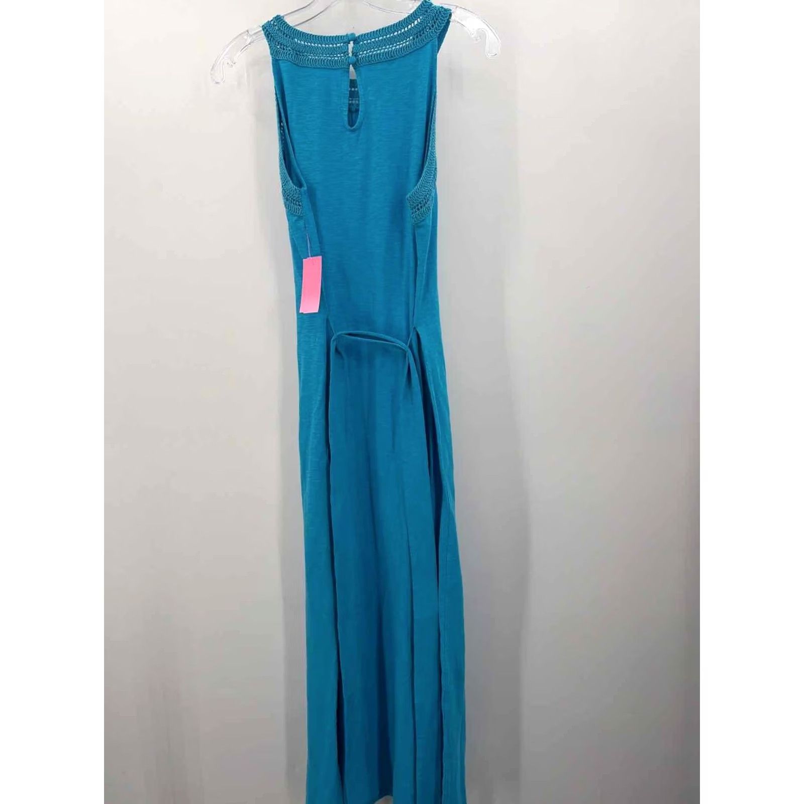 Talbots Talbots Blue Maxi Sleeveless Dress Medium - Pre-Owned Size M / US 6-8 / IT 42-44 - 3 Thumbnail