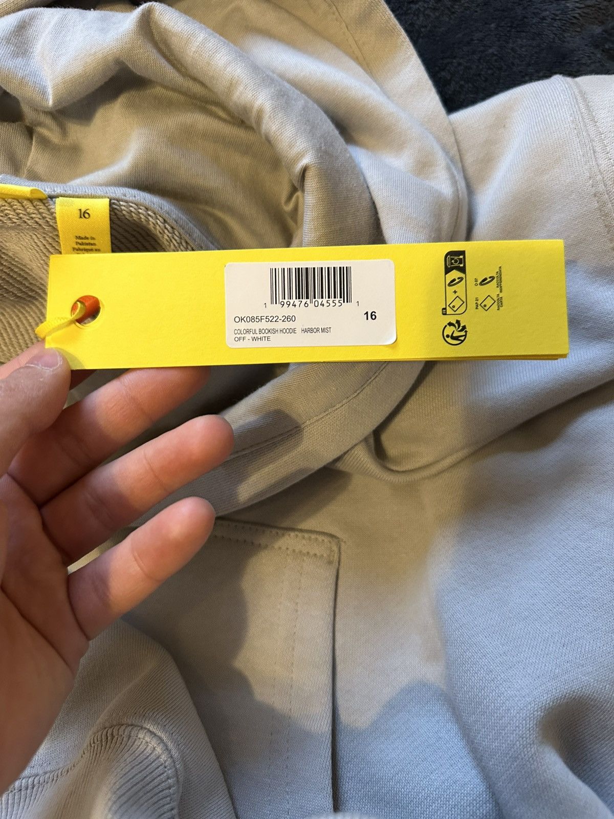 Off-White Off-White Hoodie Grey | Kids Size fits S/M | New with Tags Size US M / EU 48-50 / 2 - 17 Thumbnail
