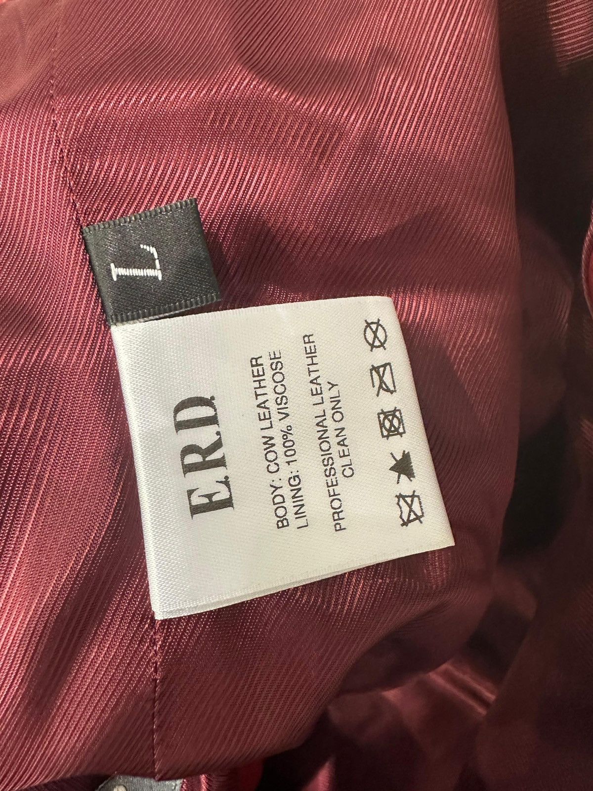 Enfants Riches Deprimes ENFANTS RICHES DEPRIMES - The Bully Jacket Red Black Size US L / EU 52-54 / 3 - 5 Thumbnail