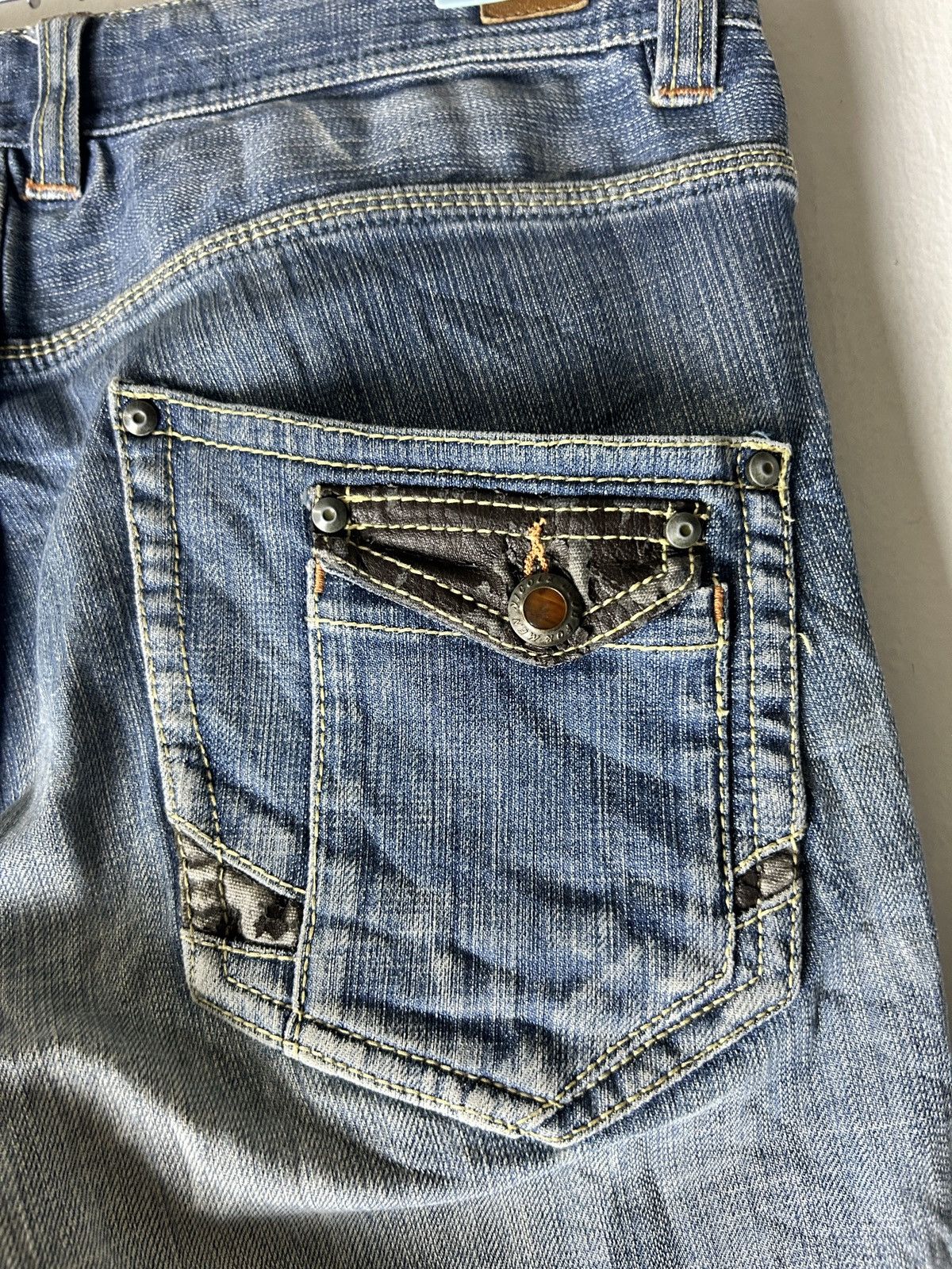 Nicole Club Nicole Club For Men Faded Jeans Size US 31 - 7 Thumbnail
