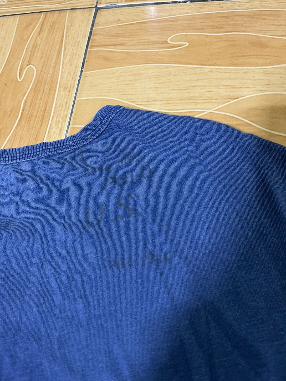 Polo Ralph Lauren Vintage Polo Ralph Lauren Marine US RL Tee Size US L / EU 52-54 / 3 - 4 Thumbnail