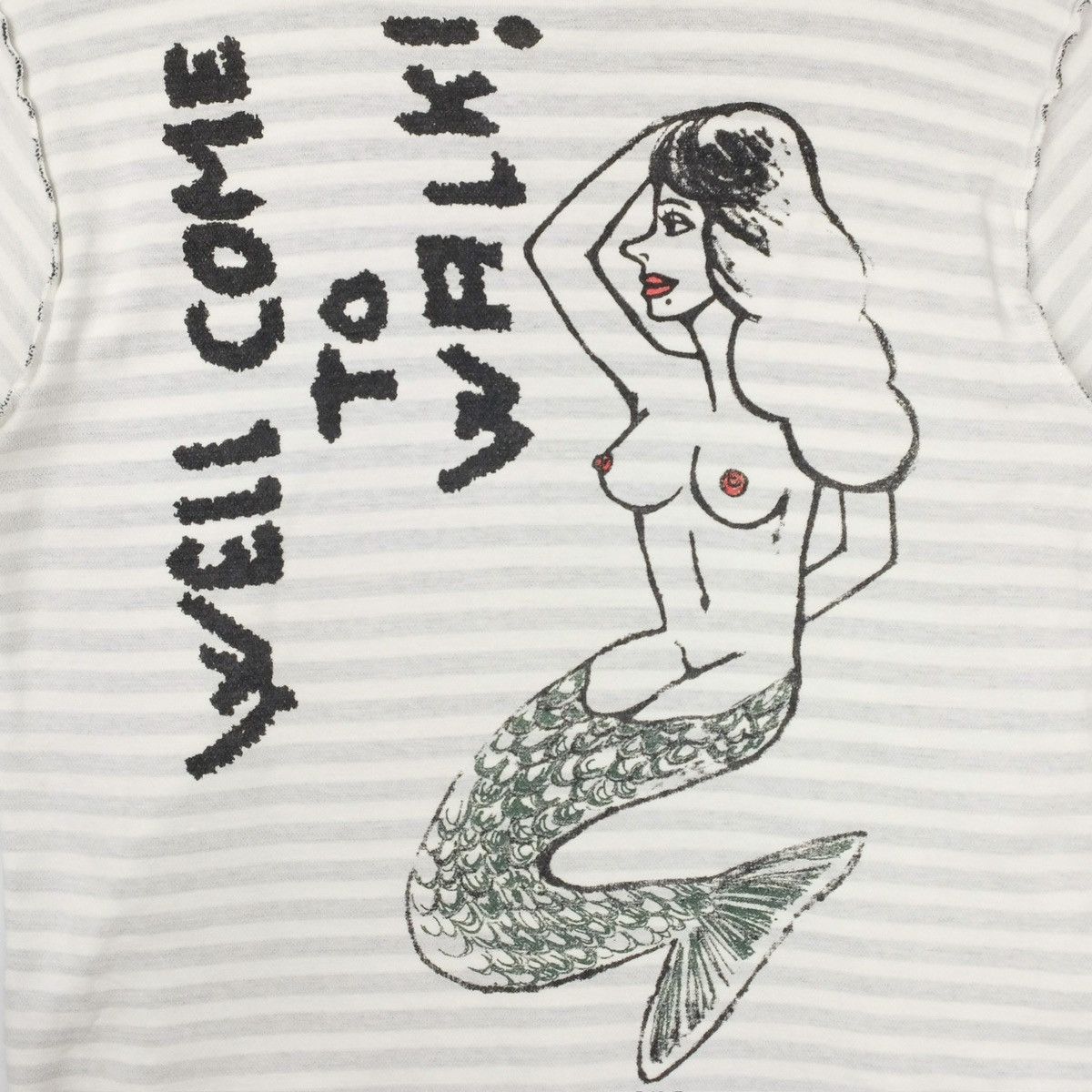Comme des Garcons Homme Plus CDGHP SS04 Naked Mermaid Tee Size US M / EU 48-50 / 2 - 13 Thumbnail