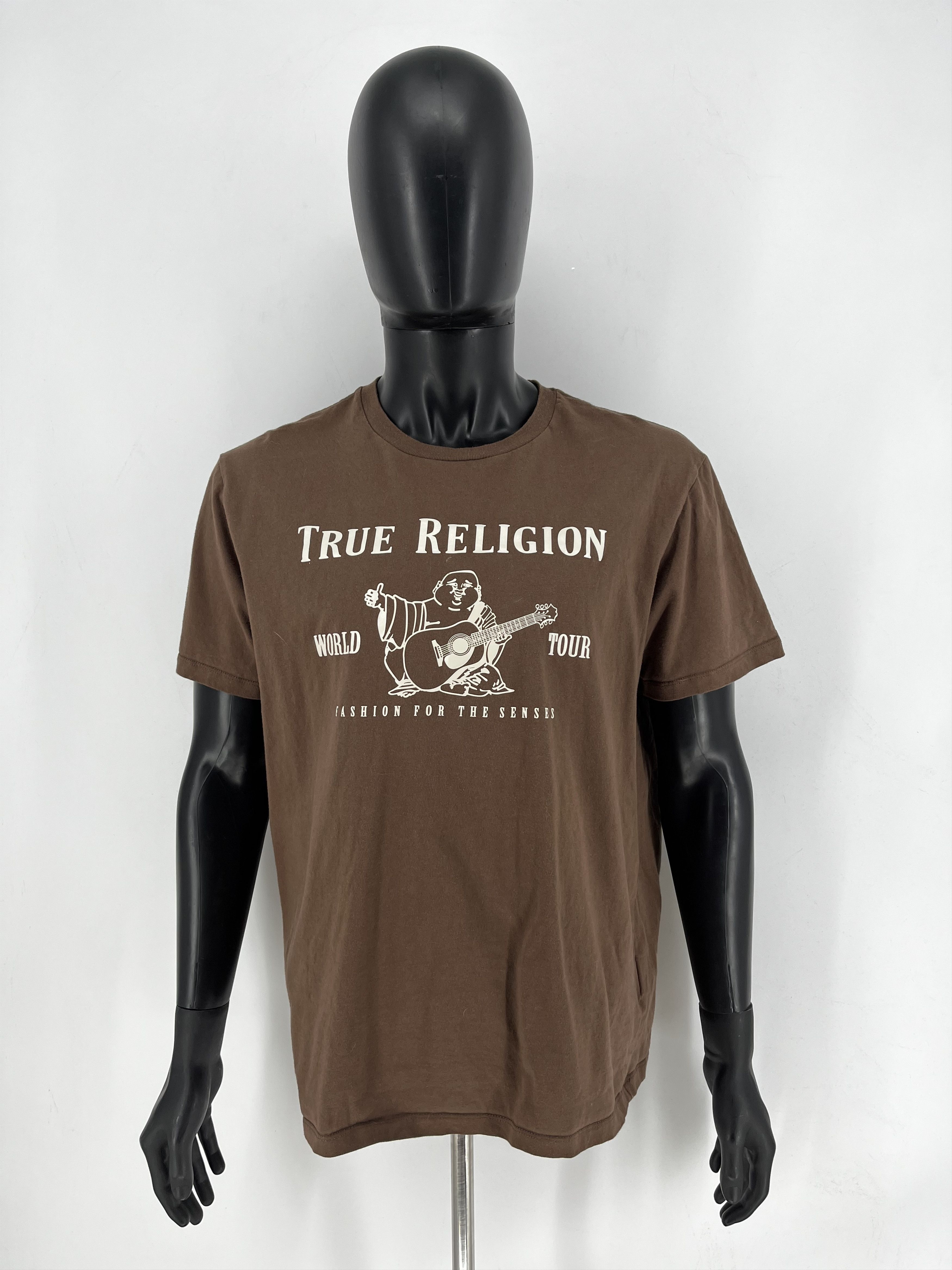 Japanese Brand True Religion Big Buddha Chief Keef Style Rap T Shirt Size US XL / EU 56 / 4 - 2 Thumbnail