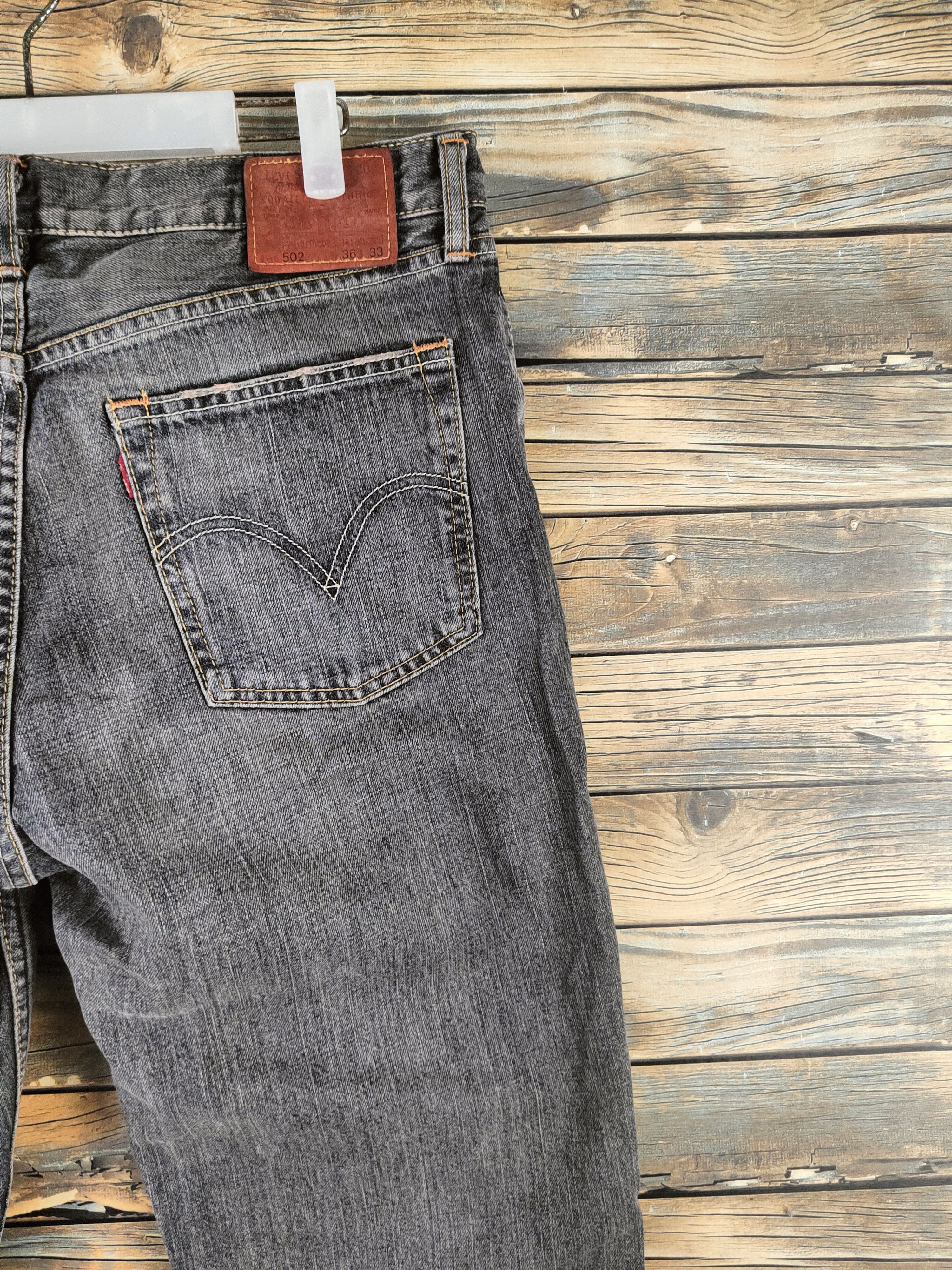 Levi's Levi's Black Distressed Ripped Jeans #S2816 Size US 36 / EU 52 - 11 Thumbnail