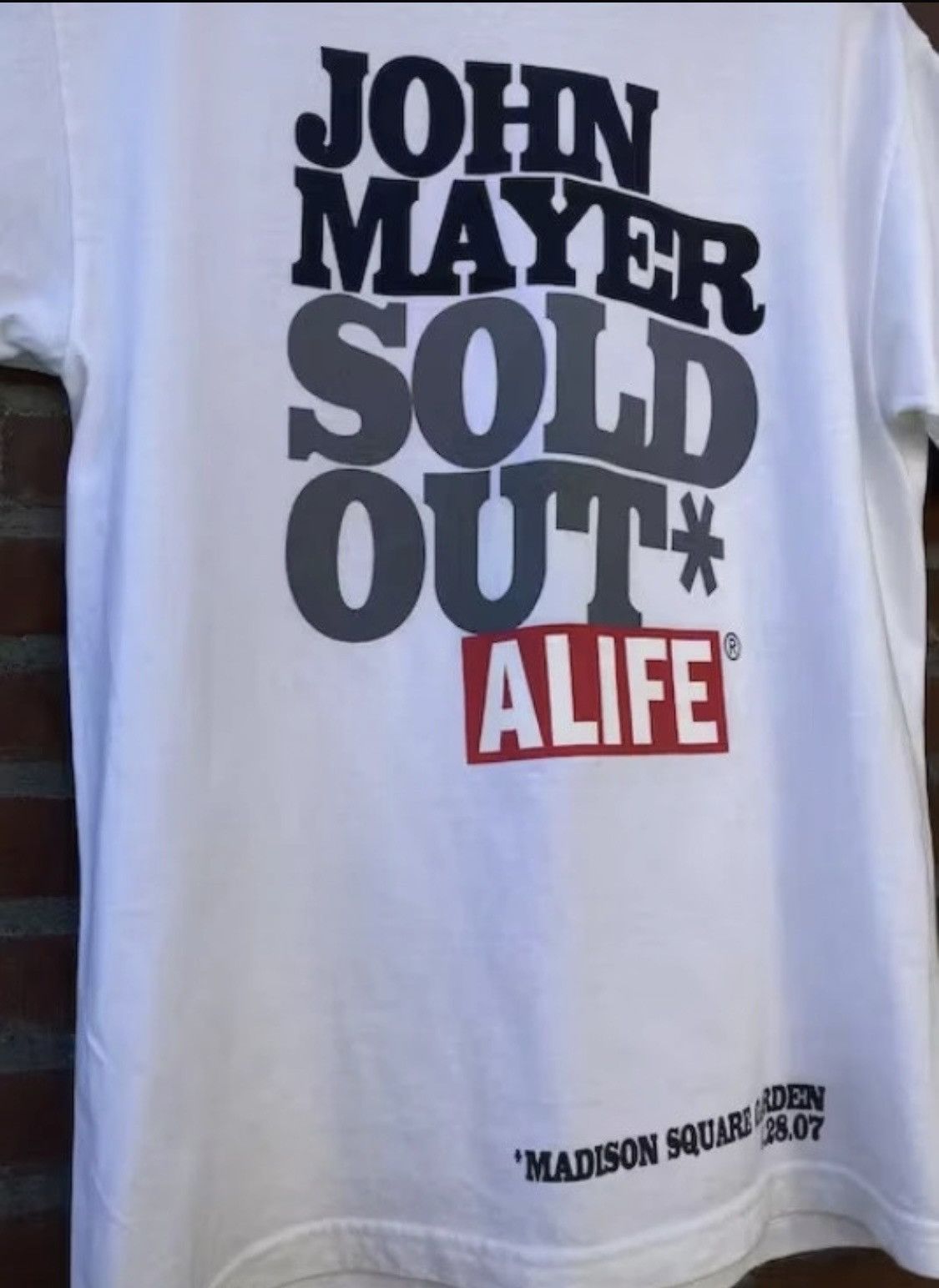 Alife Alife John Mayer sold out madison square garden 2007 L Size US L / EU 52-54 / 3 - 4 Thumbnail