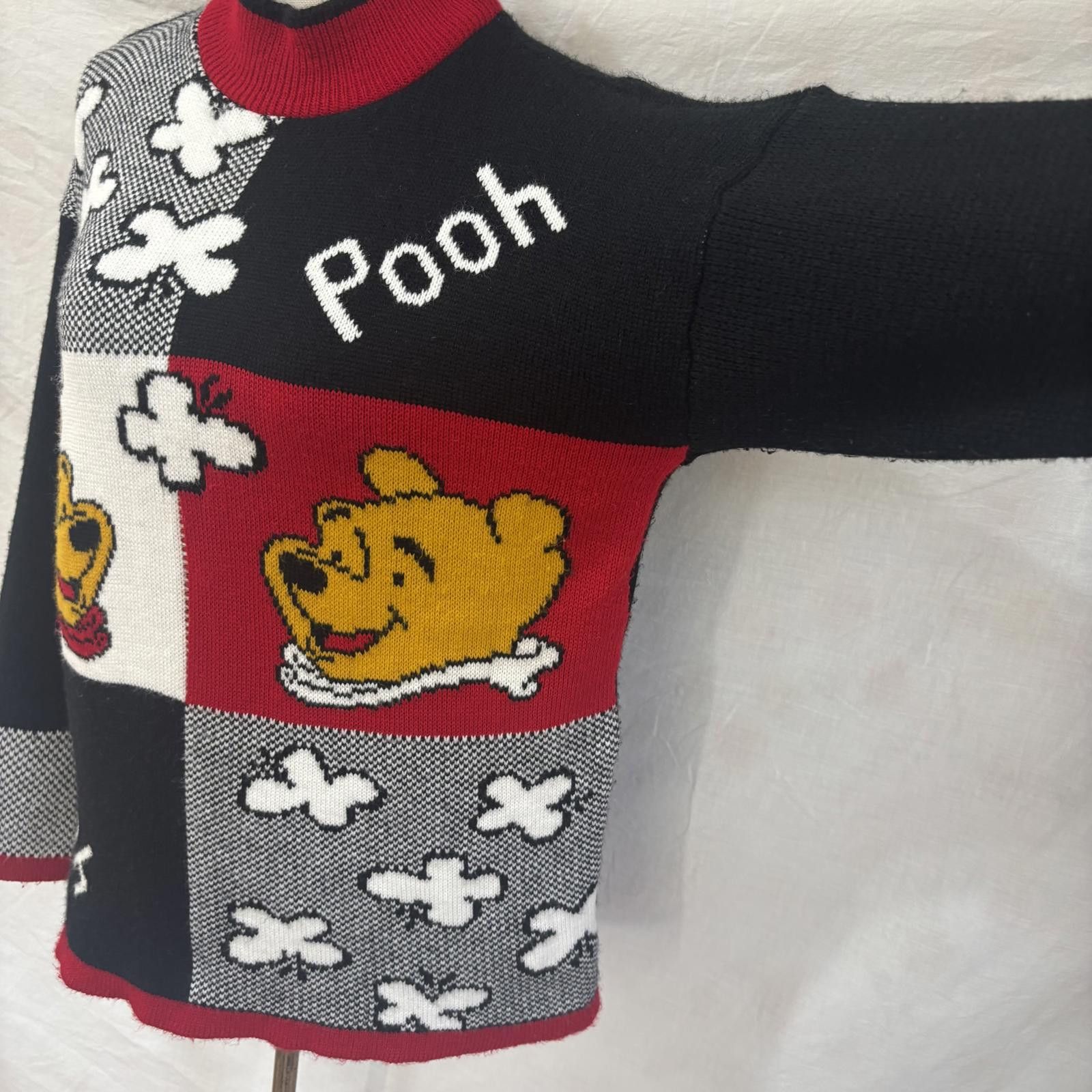 Other Vtg 90s knit Pooh sweater size large Size L / US 10 / IT 46 - 3 Thumbnail