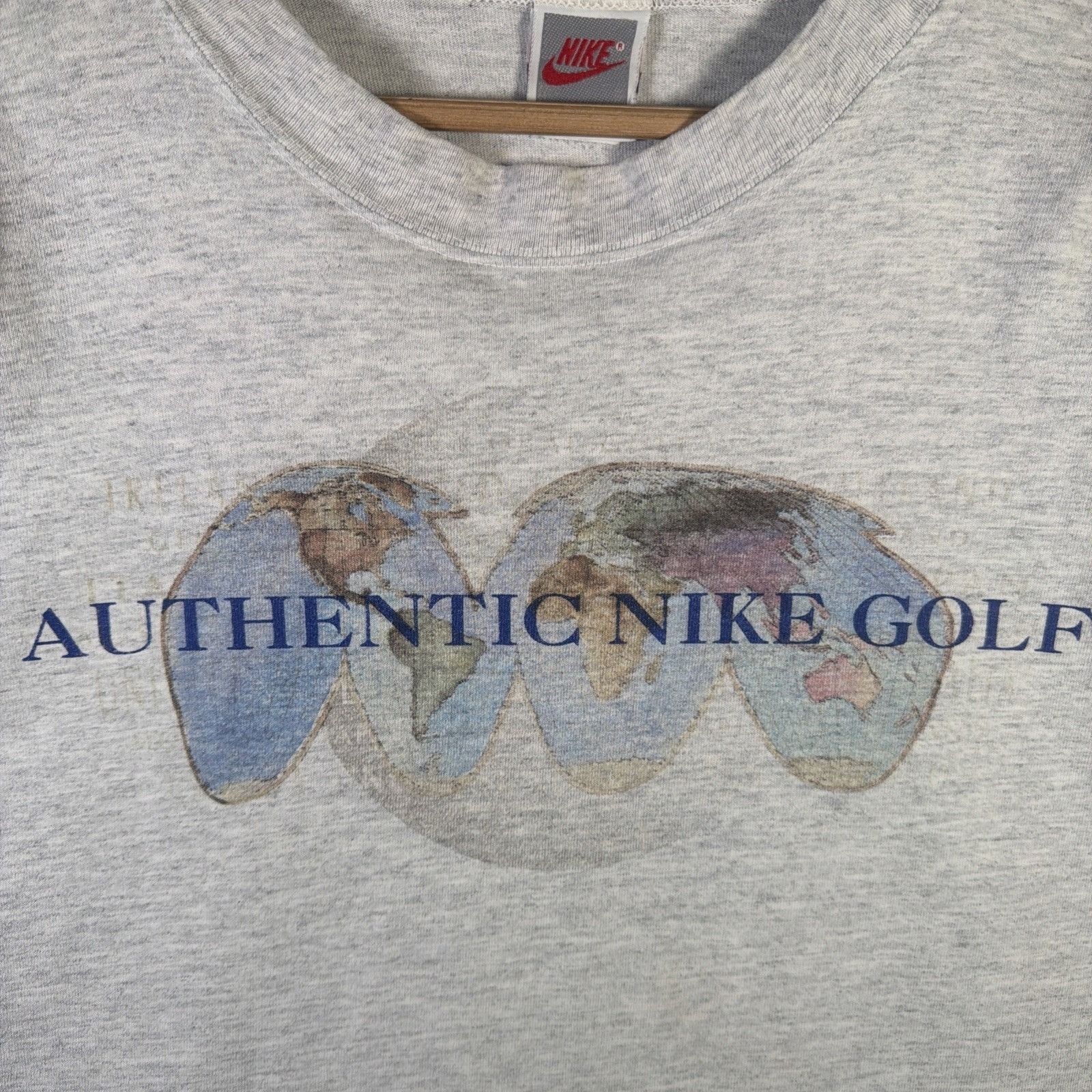 Nike ACG Vintage Nike Shirt Mens XL Gray 90s ACG Nike Golf Earth Size US XL / EU 56 / 4 - 3 Thumbnail