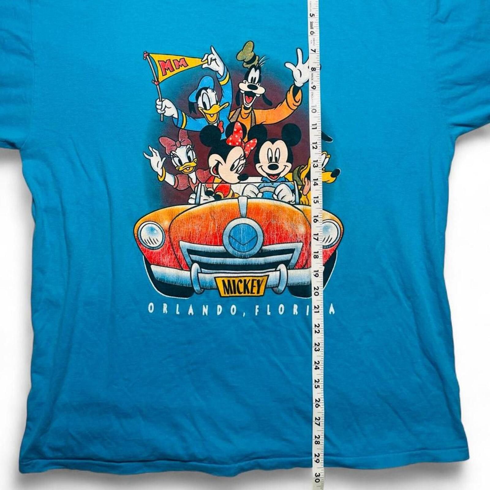 Mickey Unlimited Vintage Mickey Unlimited Disney Gang Graphic T-Shirt Blue XL Size US XL / EU 56 / 4 - 4 Thumbnail