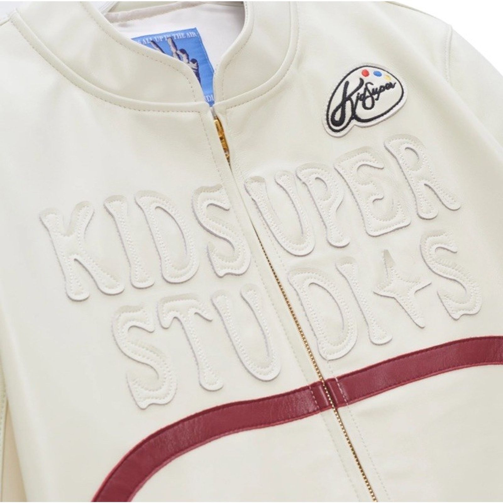 KidSuper KIDSUPER PAINT PALETTE MOTO JACKET Size US L / EU 52-54 / 3 - 3 Thumbnail
