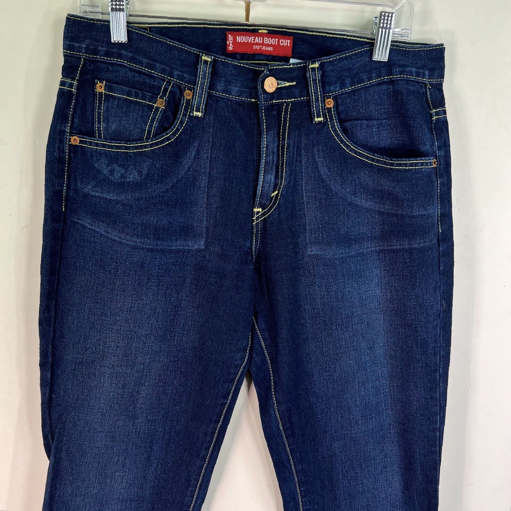 Levi's Levi's 515 Nouveau Bootcut Jeans Women’s 8 Regular 32x32 Blue Denim Stretch Size 30" / US 8 / IT 44 - 2 Thumbnail