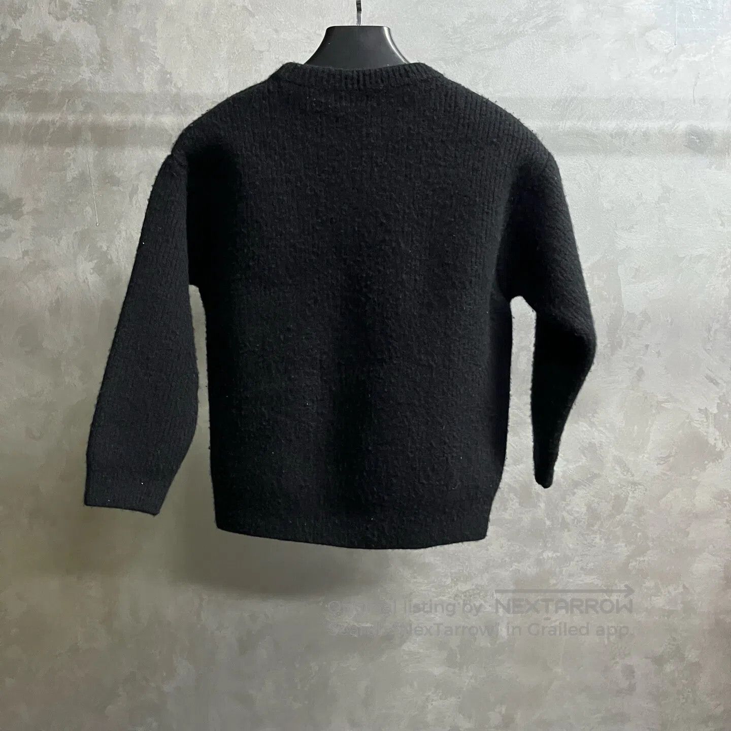 Celine CELINE Logo embroidered round-necked wool sweater| Size XXS / US 00 / IT 34 - 5 Thumbnail