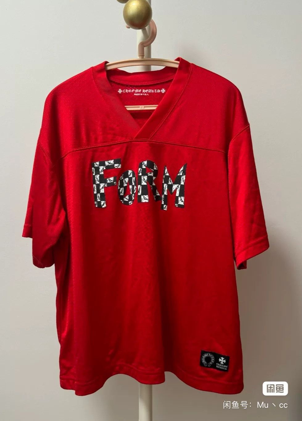 Chrome Hearts chrome hearts red ice tennis shirt size L Size US L / EU 52-54 / 3 - 1 Thumbnail