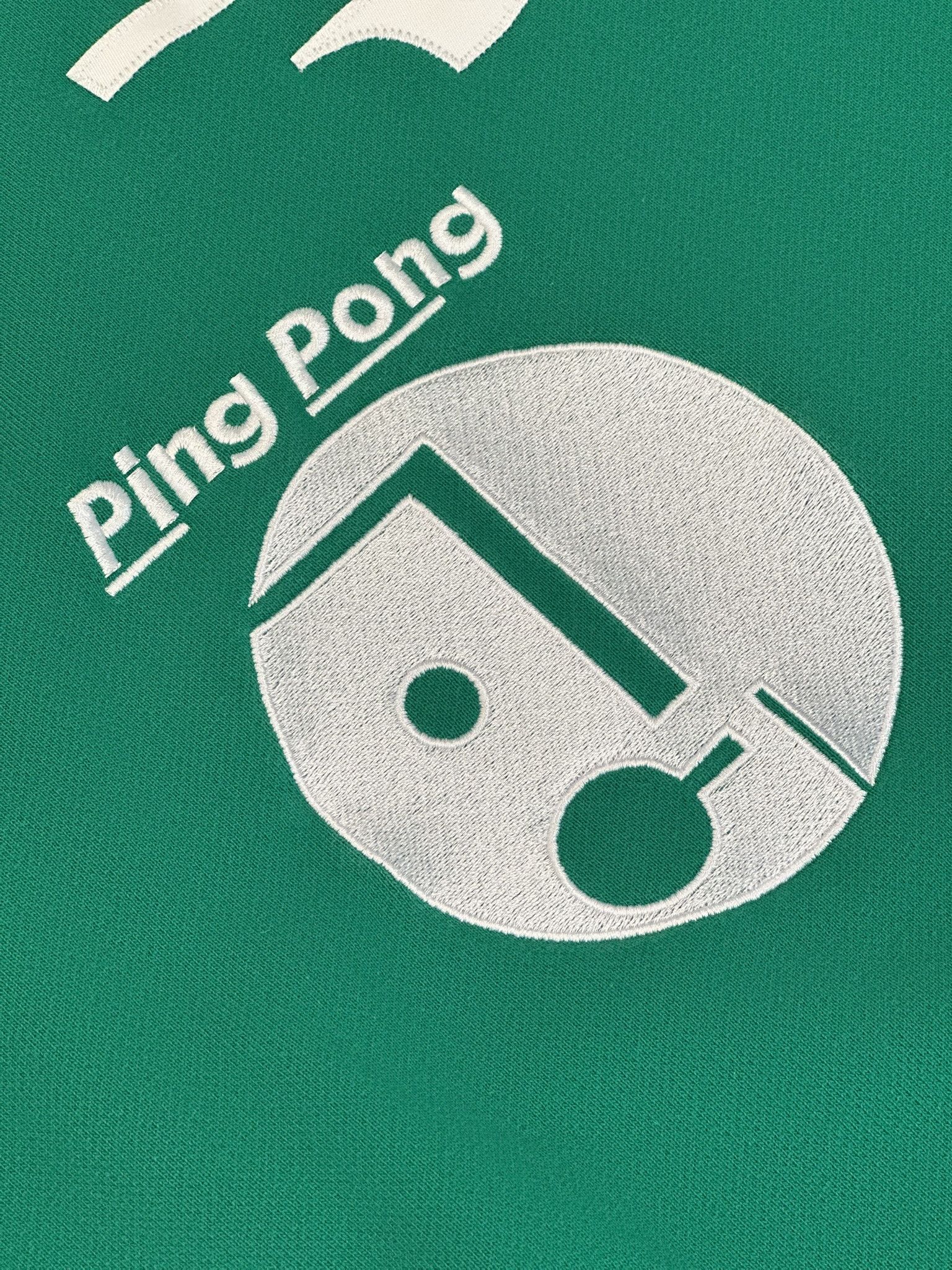 Li-Ning 2020 PFW X 中國李寧 S/S | Ping Pong Pullover Sweatshirt (Green) Size US L / EU 52-54 / 3 - 5 Thumbnail