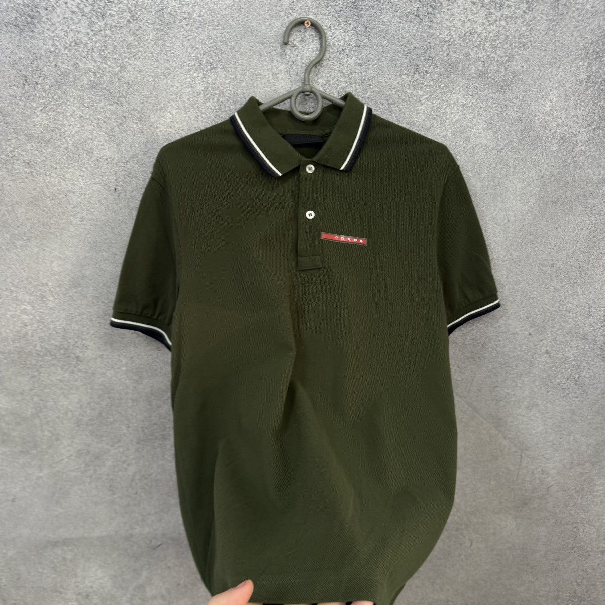 Prada Prada Polo T-shirt Red Tab Size US M / EU 48-50 / 2 - 3 Thumbnail
