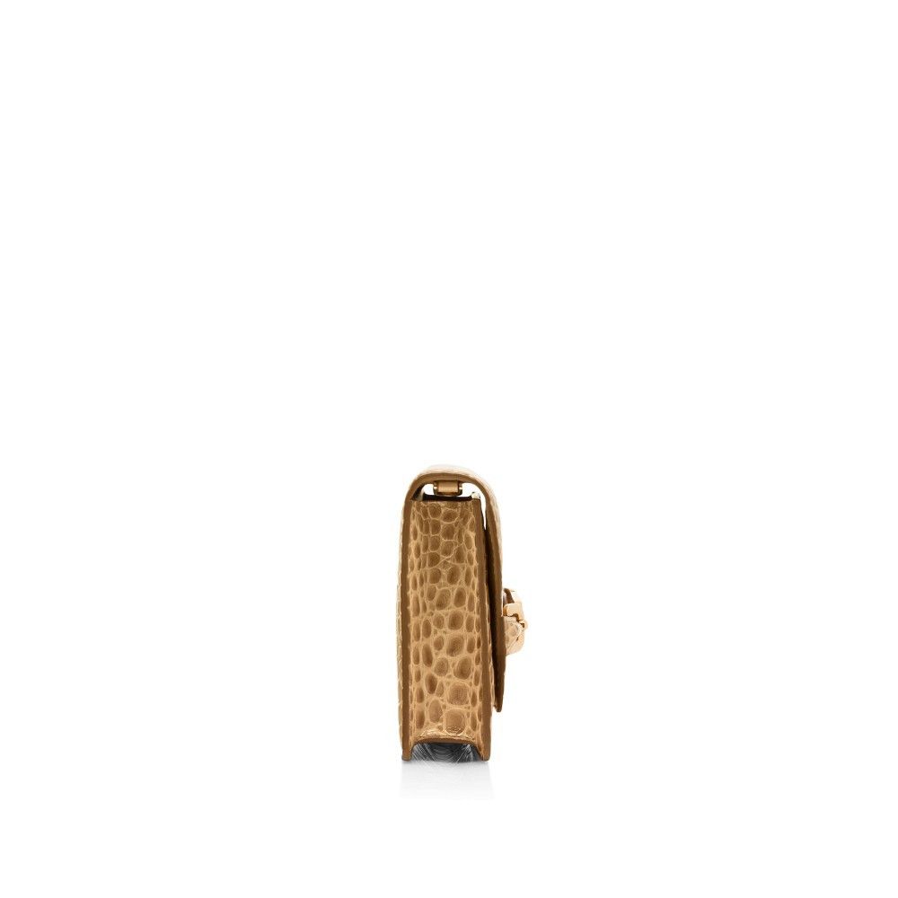 Tom Ford o1loc1c0425 L1783 Size: OS /Croc Embossed Small Shoulder Bag Size ONE SIZE - 5 Thumbnail
