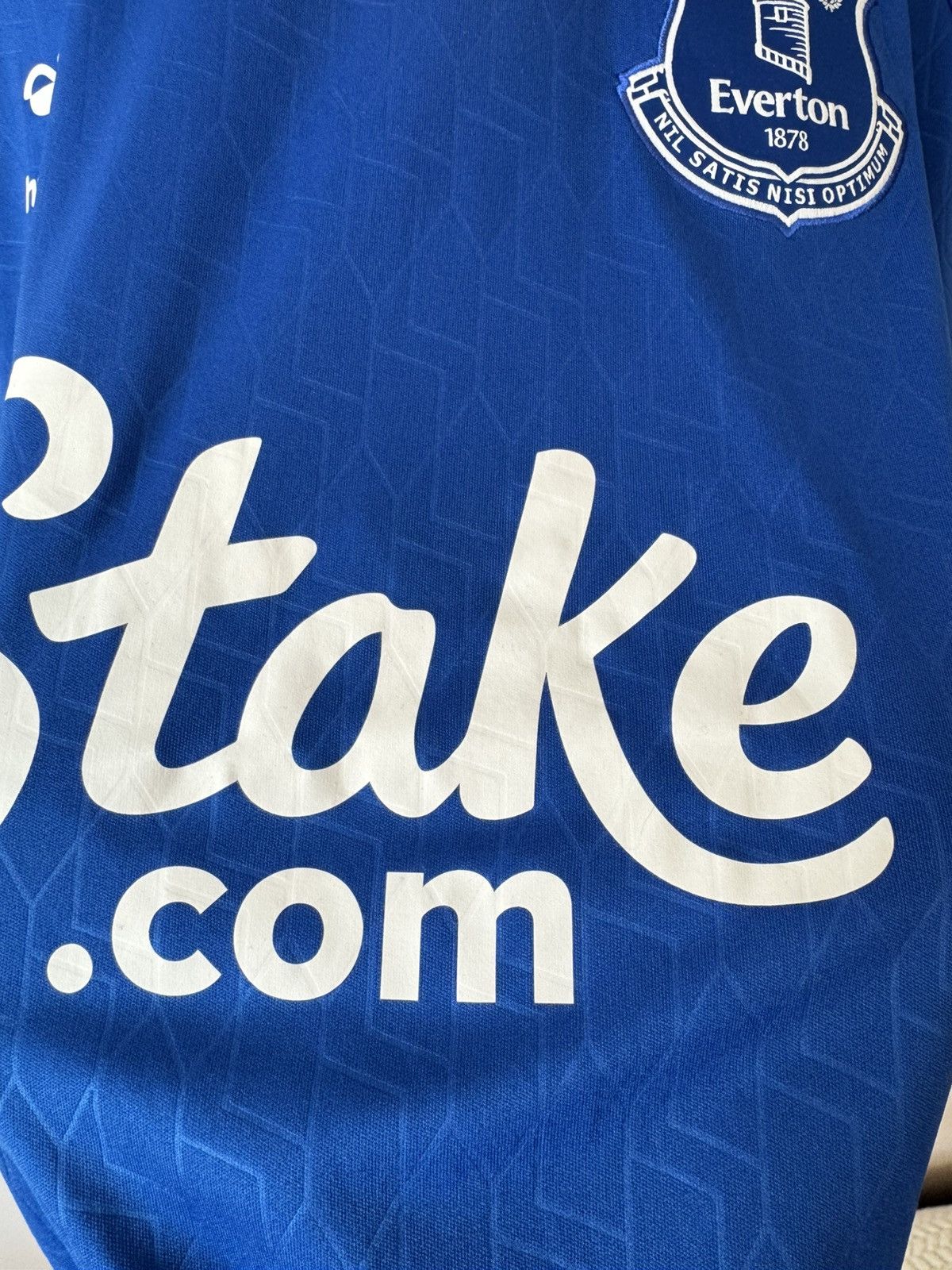 Hummel Onana #8 Everton 2022-2023 Home Soccer Jersey Football Shirt Size US XL / EU 56 / 4 - 13 Thumbnail