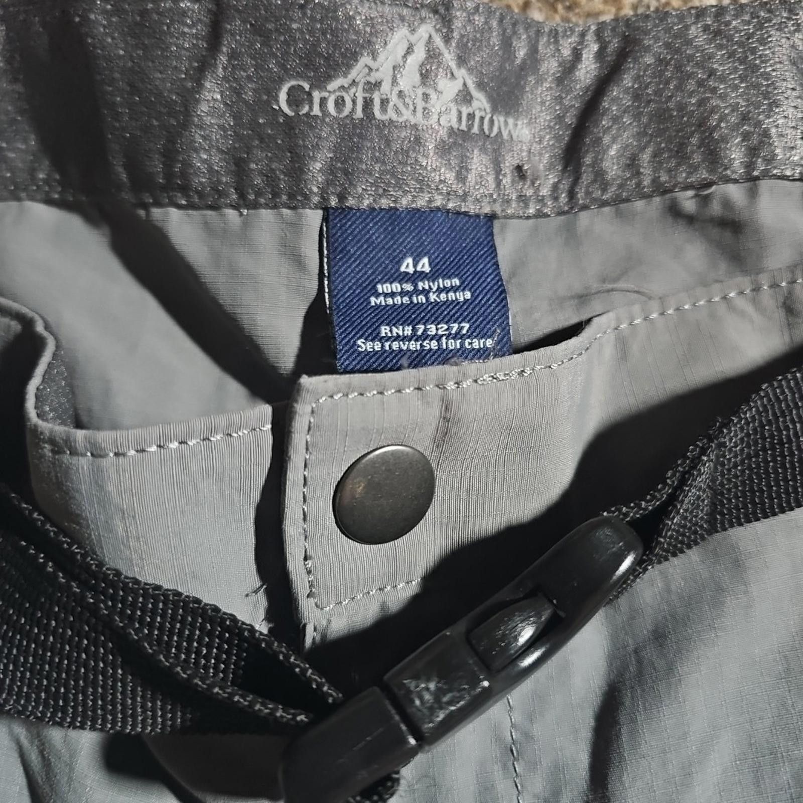 Croft & Barrow Croft & barrow Men's 44 Quick Dry Cargo Shorts Nylon Belted Size US 44 / EU 60 - 3 Thumbnail