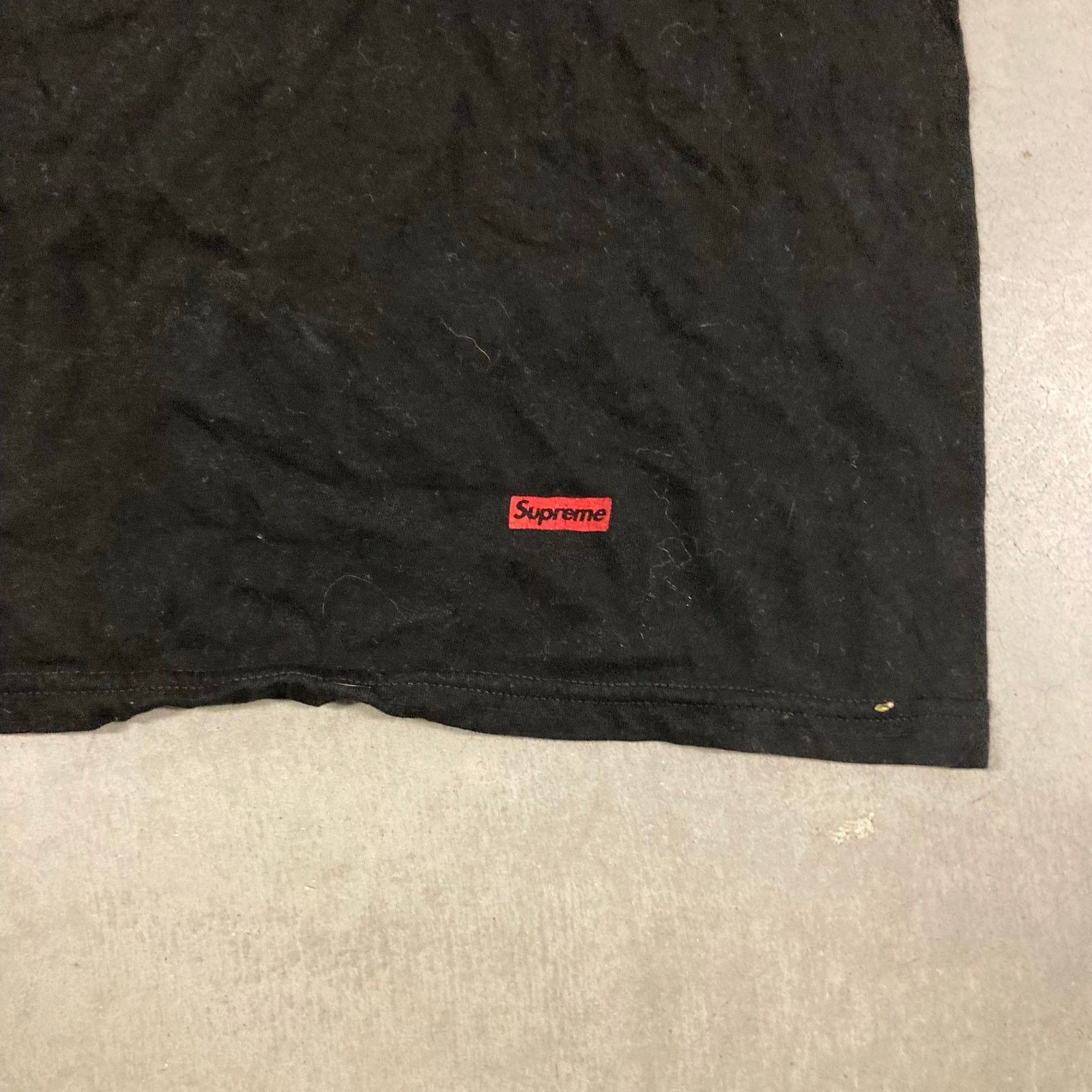 Supreme Black y2k Hanes supreme T-Shirt Size US XL / EU 56 / 4 - 3 Thumbnail