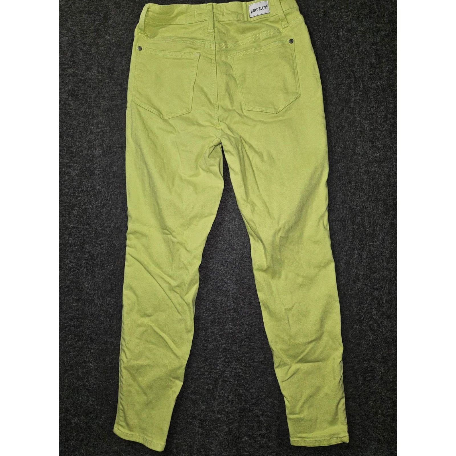 Vintage Judy Blue Jeans Womens Slim Fit Green 5/27 Zip Fly JB88456 NG Jeans Slim Fit Green Womens 27 in 26.5 in Inseam Size 27" / US 4 / IT 40 - 7 Thumbnail