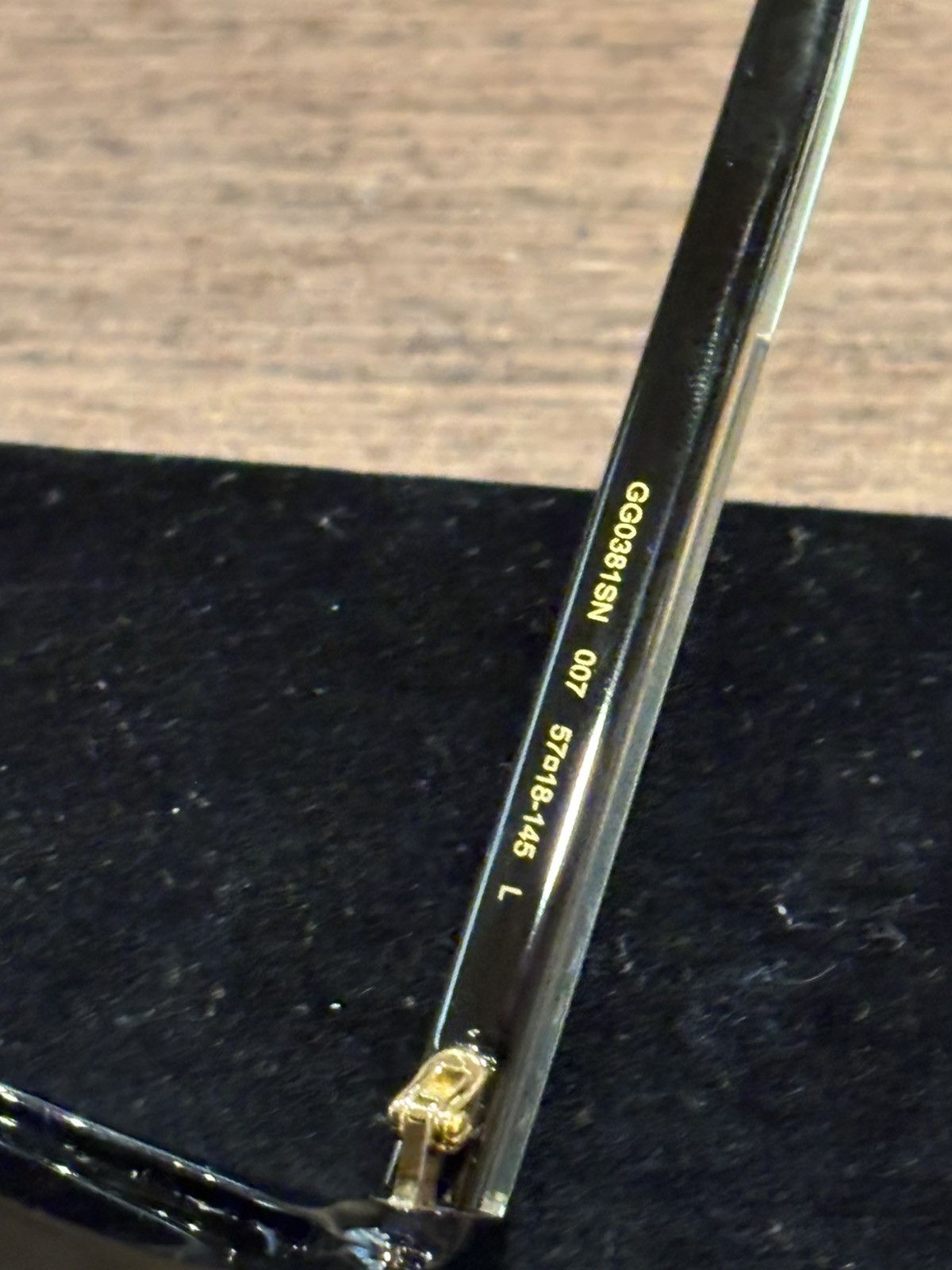Gucci Gucci Square Frame Glasses Size ONE SIZE - 7 Thumbnail