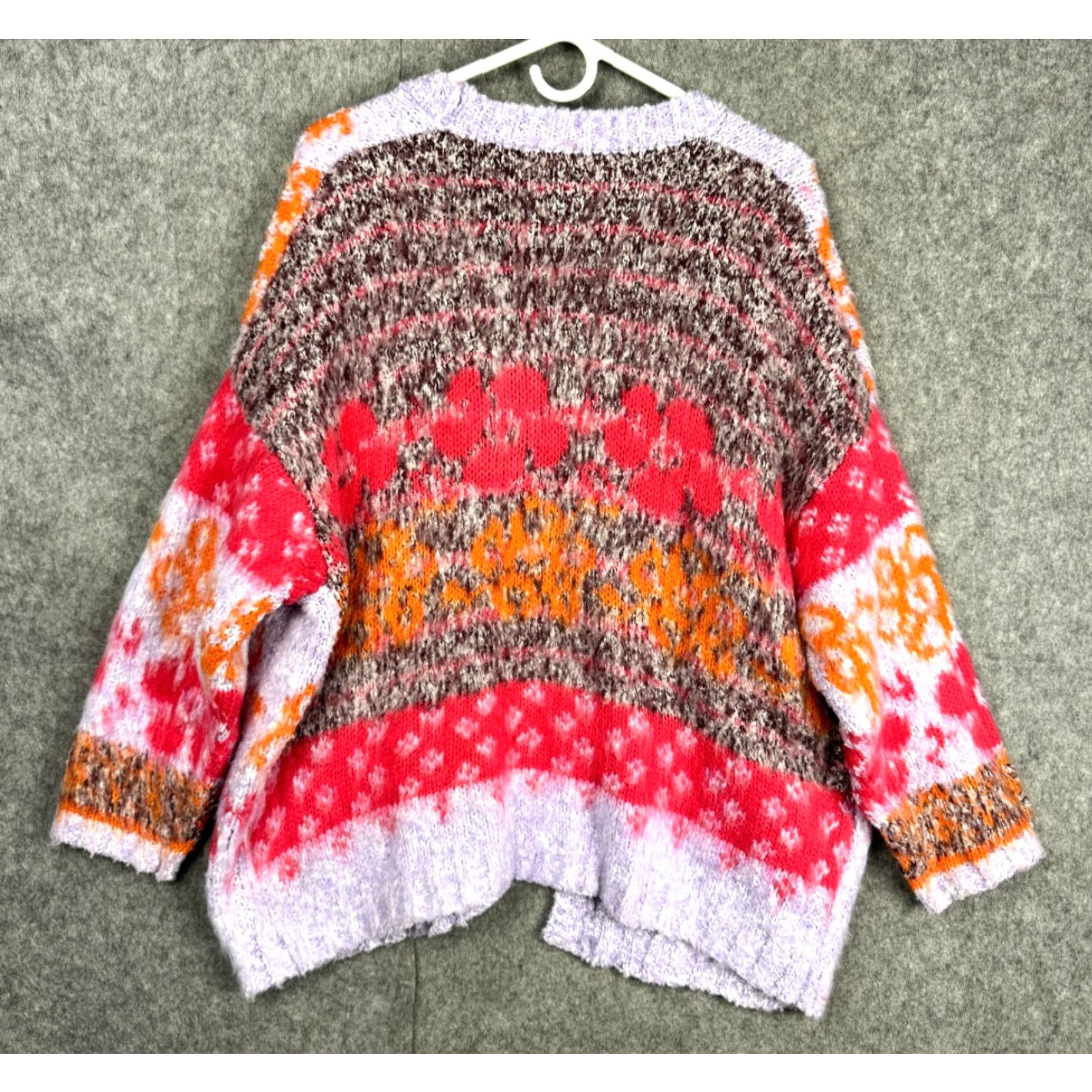 Vintage **&Merci Floral Open Front Cardigan Sweater Women's Small** User: **&Merci Floral Open Front Cardigan Sweater Women's Small** Size S / US 4 / IT 40 - 2 Thumbnail