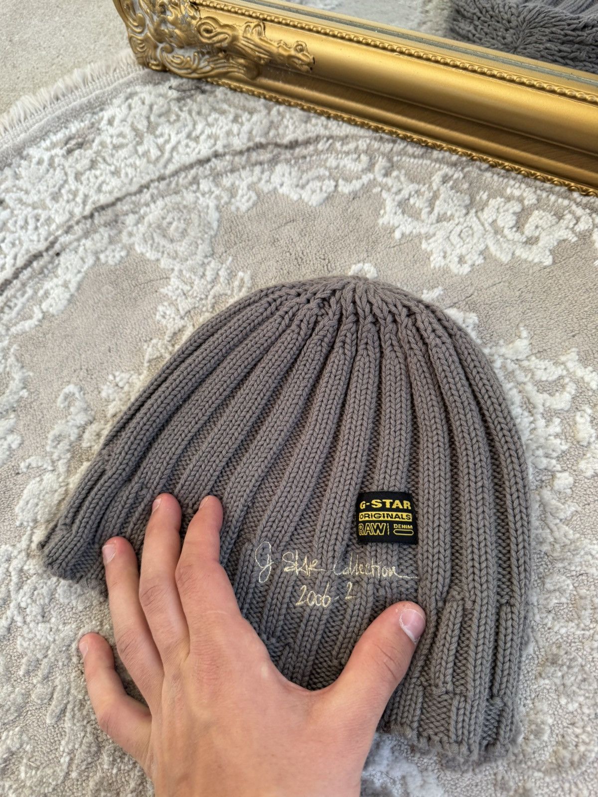 G-Star G Star Raw Beanie Hat Y2K Japan Style Ifsixwasnine Archive Size ONE SIZE - 5 Thumbnail