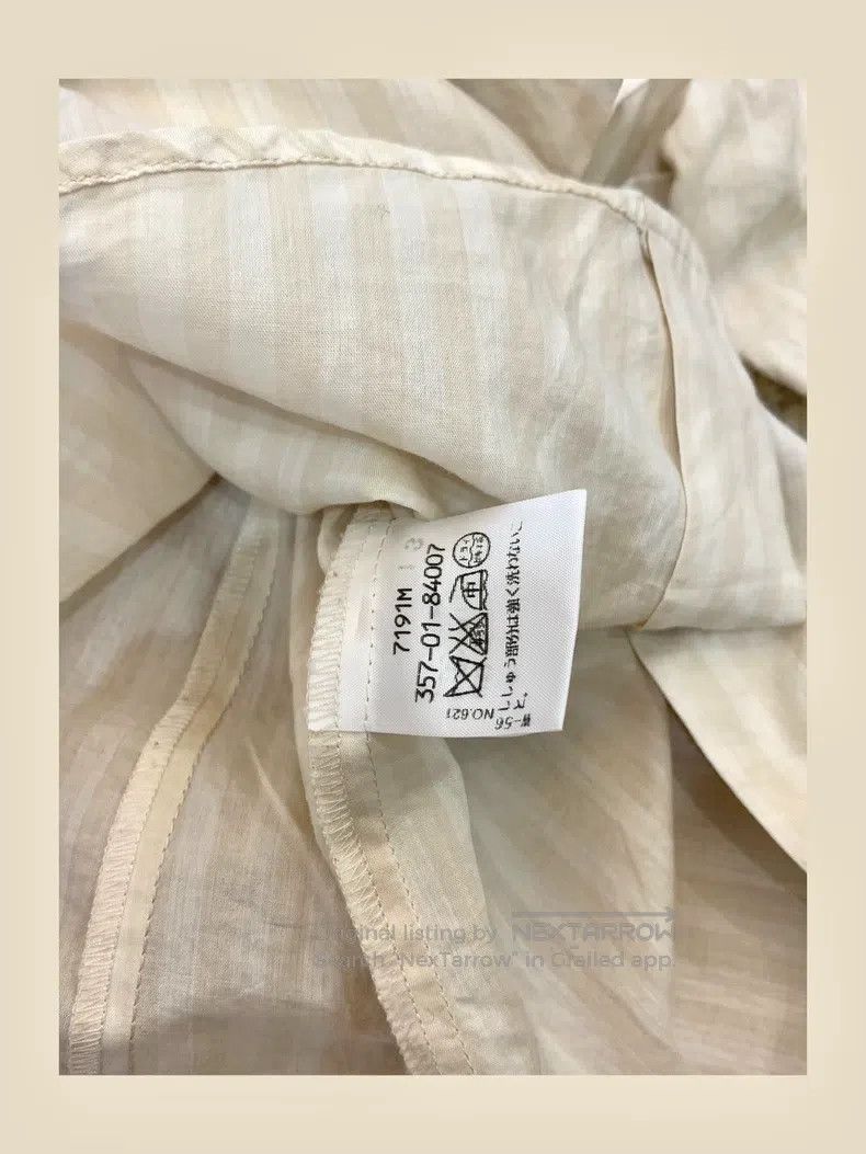 Vivienne Westwood Vivienne Westwood Striped Shirt vintage second-hand produc Size M / US 6-8 / IT 42-44 - 7 Thumbnail
