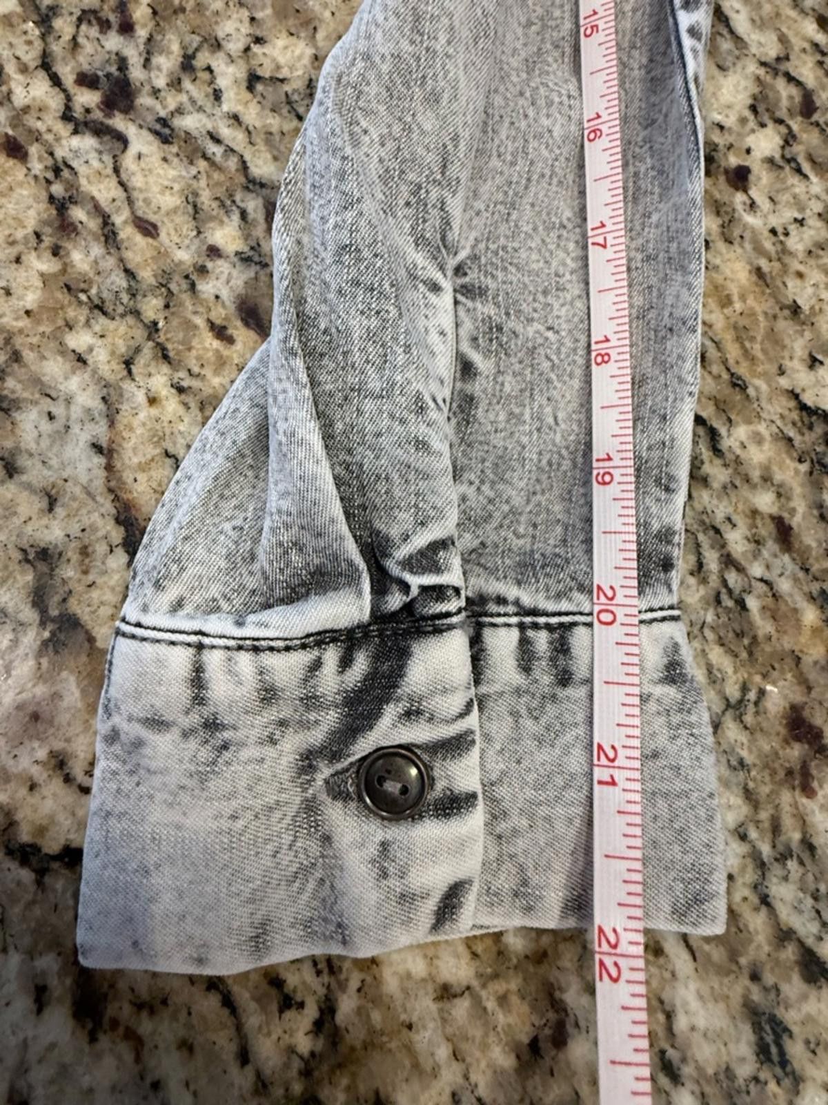 Other Jane + Delancey gray western button up long sleeve top SZ M Size M / US 6-8 / IT 42-44 - 10 Thumbnail