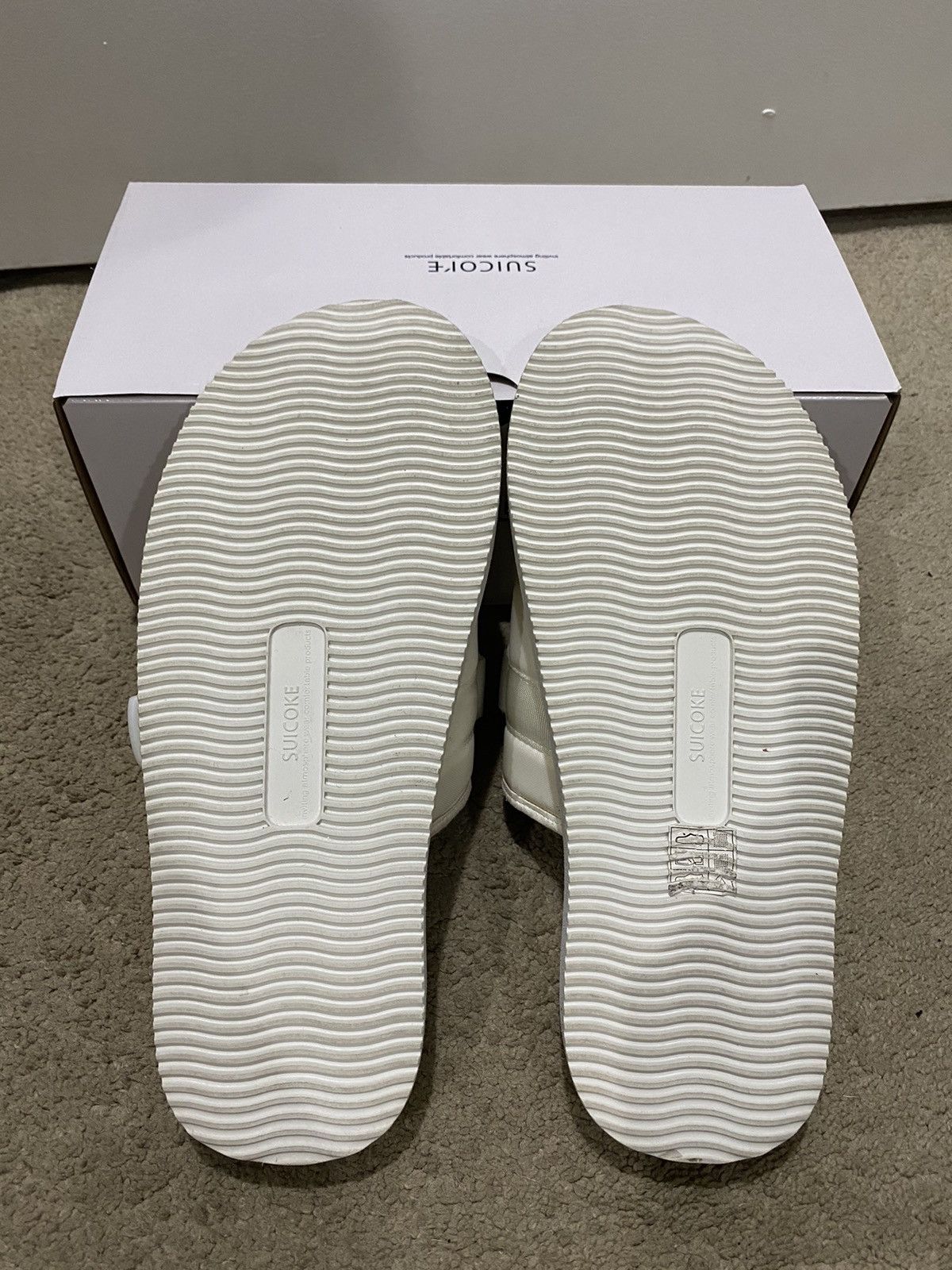 Suicoke White Moto-CAB Sandals Size US 9 / EU 42 - 3 Thumbnail