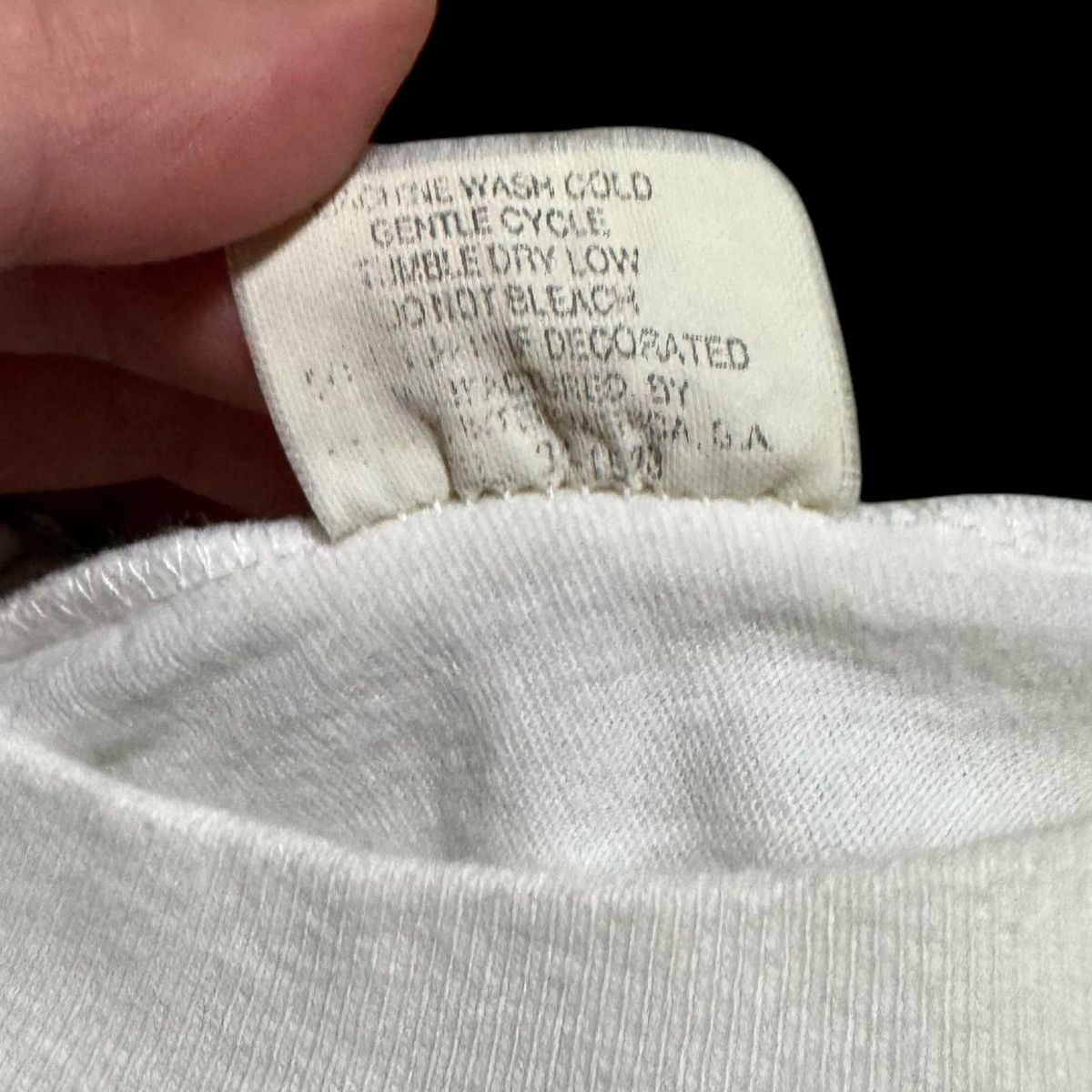 Vintage Vintage 90s ADEC Watch Promo White Logo Shirt Adult Large Size US L / EU 52-54 / 3 - 6 Thumbnail