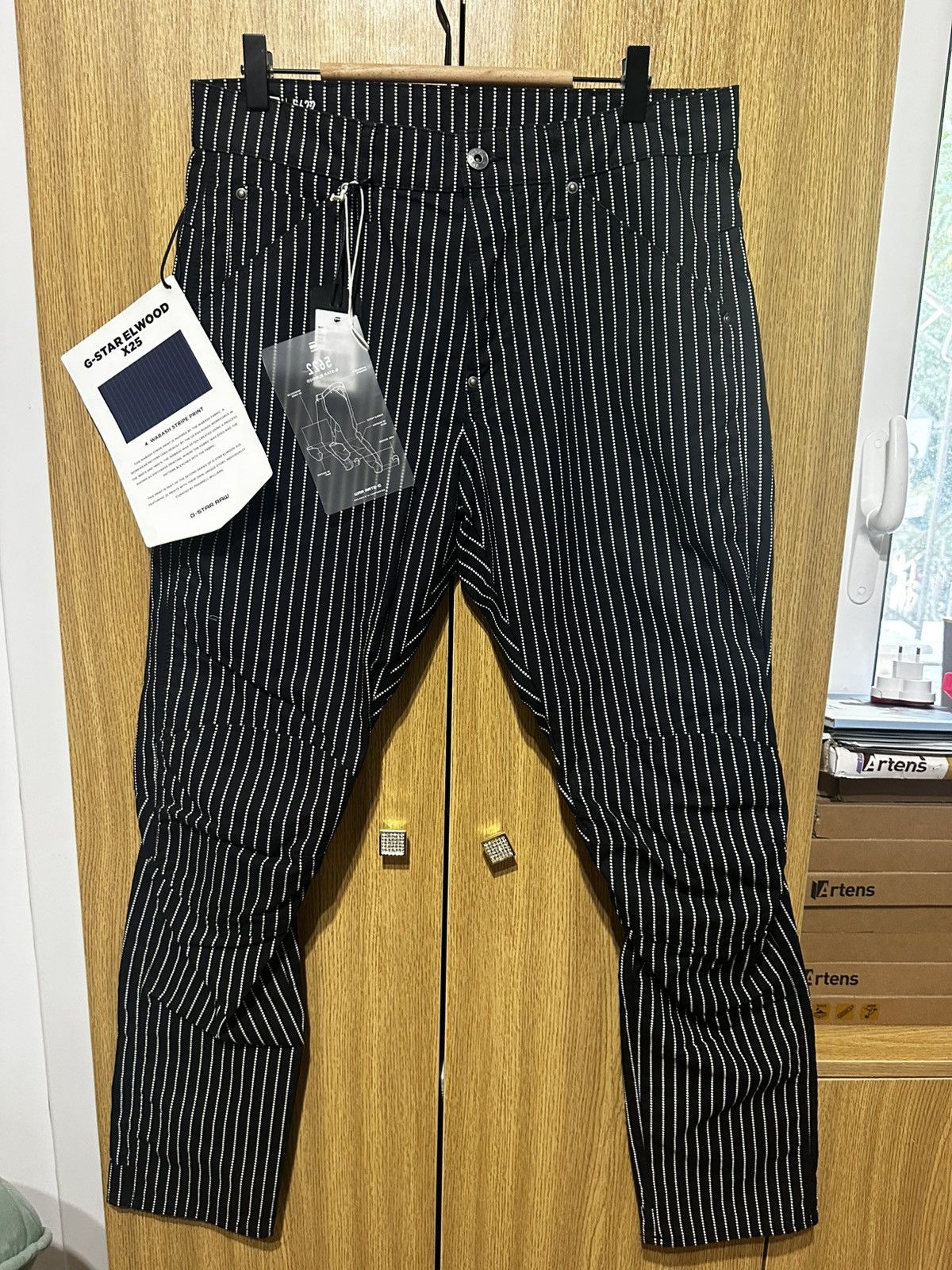 G-Star × Pharrell G-Star RAW x Pharrell Williams ElwoodX25 5622 3D Tapered-NWT Size US 31 - 1 Thumbnail