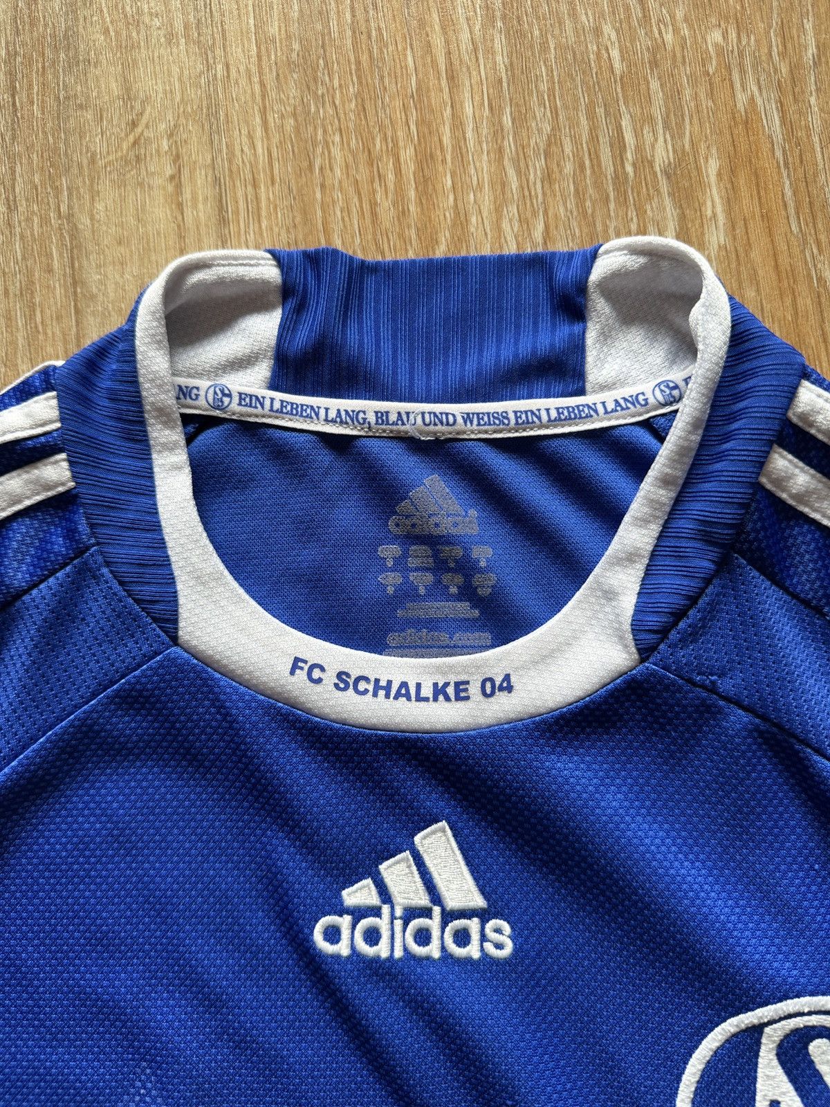 Adidas FC Schalke 04 Home Kit 2008 2009 and 2010 Size US M / EU 48-50 / 2 - 2 Thumbnail