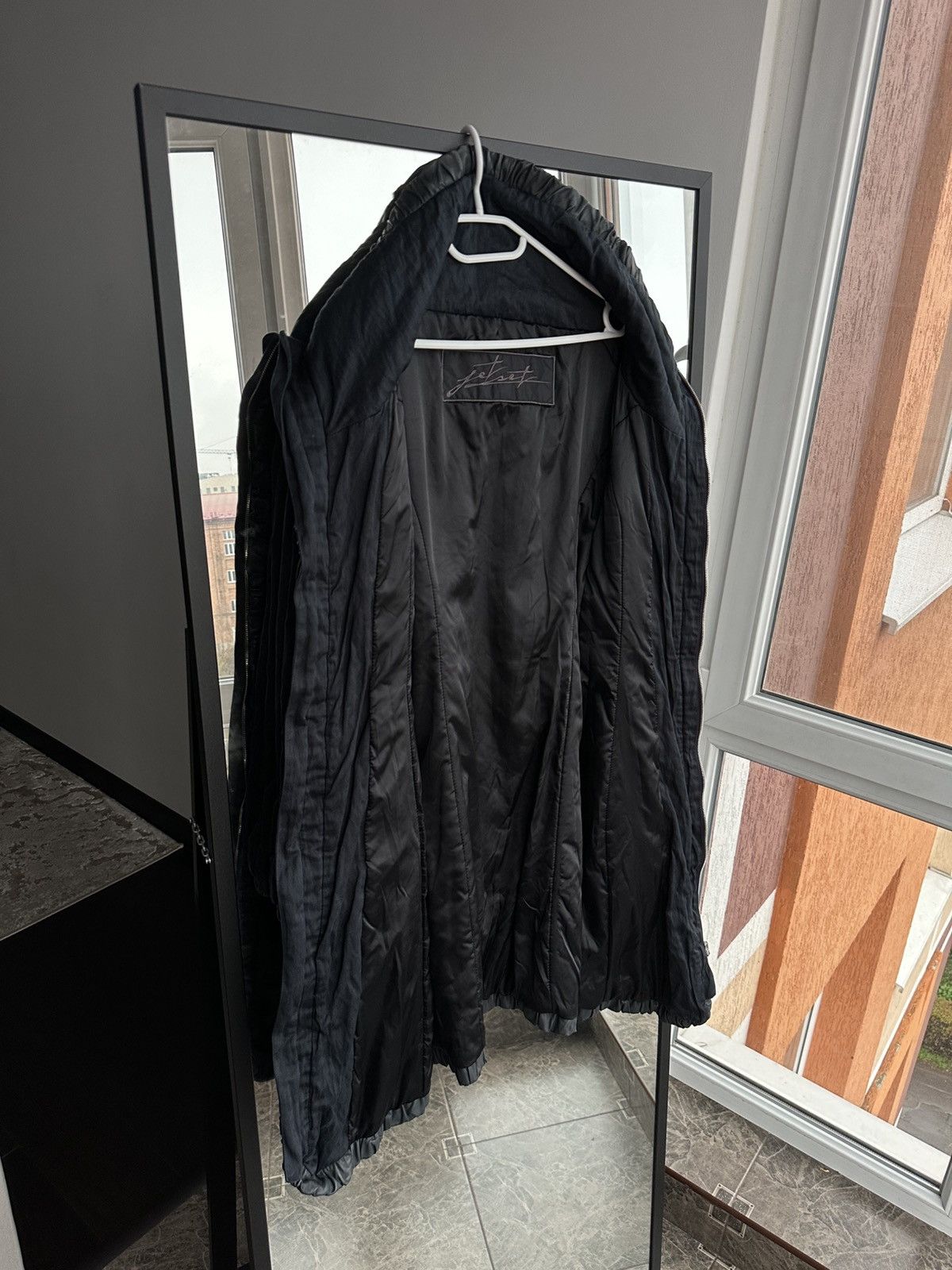 JET SET JetSet Black Woman Avant-Garde with Leather Trim & Ruching Size M / US 6-8 / IT 42-44 - 17 Thumbnail