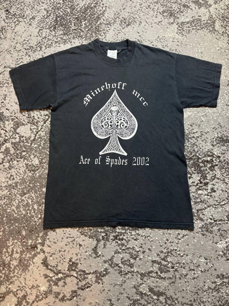 Band Tees × Vintage Vintage Y2K Menehaf Mcc Ace Of Spades 2002 Band T Shirt Size US M / EU 48-50 / 2 - 1 Thumbnail