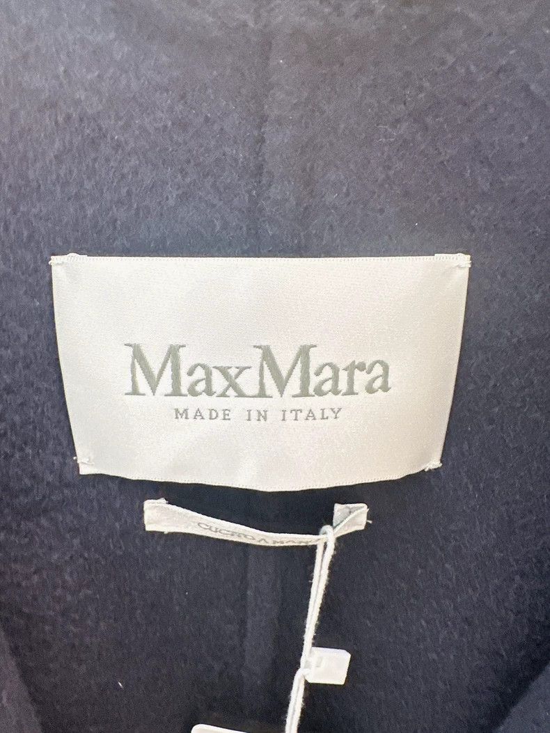 Max Mara Max Mara Blue hooded coat Size S / US 4 / IT 40 - 3 Thumbnail