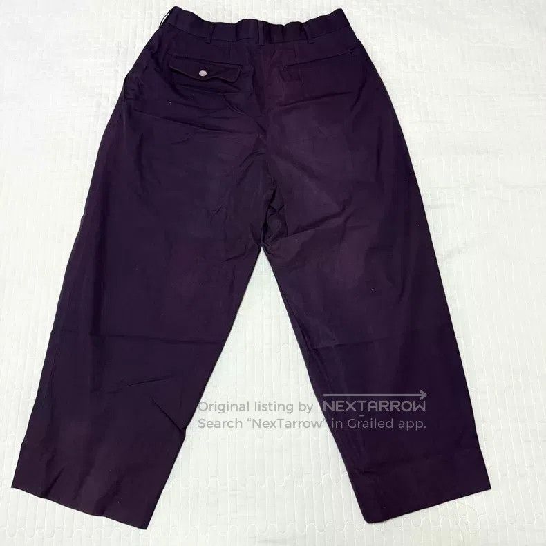 Comme des Garcons Comme Des Garcons size M Rare Purple Wide-Leg Suit Pants Size US 27 - 2 Thumbnail