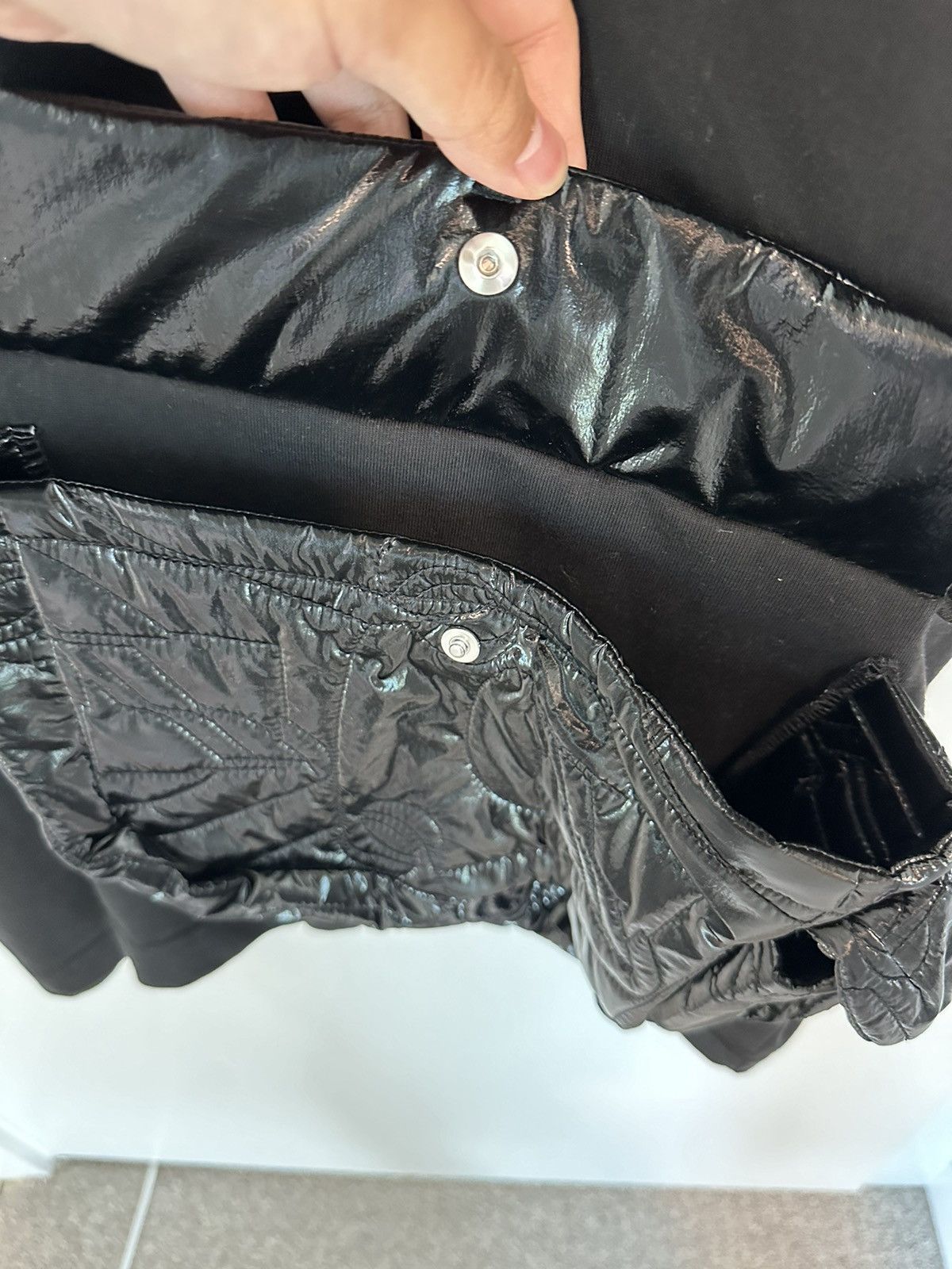 WE11DONE Black pocket sweatshirt Size US M / EU 48-50 / 2 - 4 Thumbnail