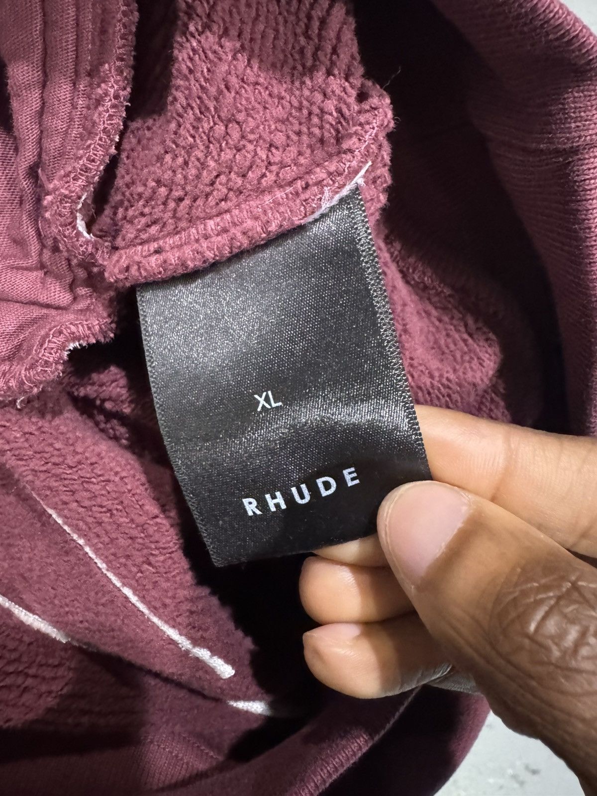 Rhude Quarter Zip Sweater