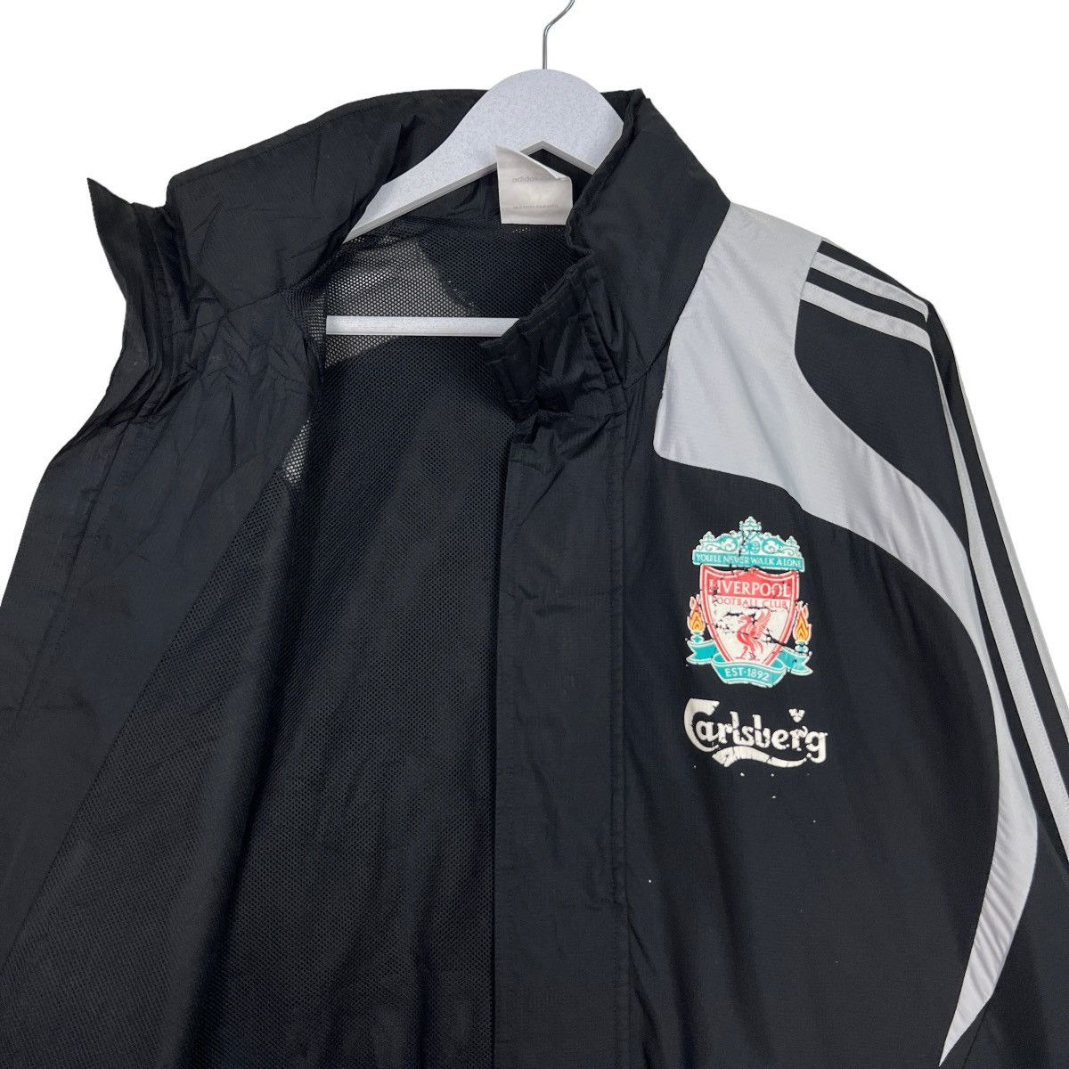 Adidas Y2K LIVERPOOL ADIDAS TRAINER JACKET Size US S / EU 44-46 / 1 - 10 Thumbnail