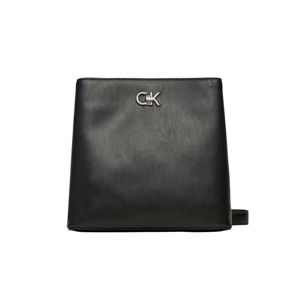 Calvin Klein Black Recycled Polyester Women's Handbag Size ONE SIZE - 1 Thumbnail