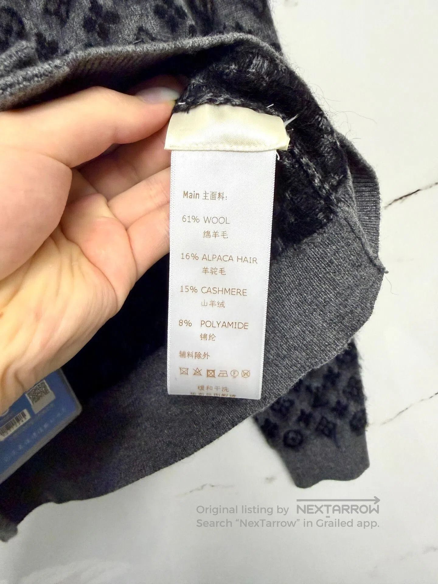 Louis Vuitton Louis Vuitton 26SS Black Gray Print Cardigan. Size US M / EU 48-50 / 2 - 5 Thumbnail