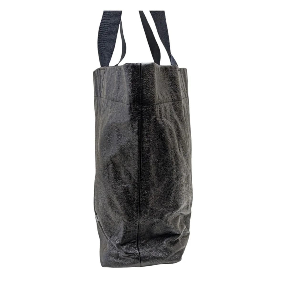 Yohji Yamamoto YOHJI YAMAMOTO SIGNATURE LOGO LEATHER TOTE BAG Size ONE SIZE - 2 Thumbnail
